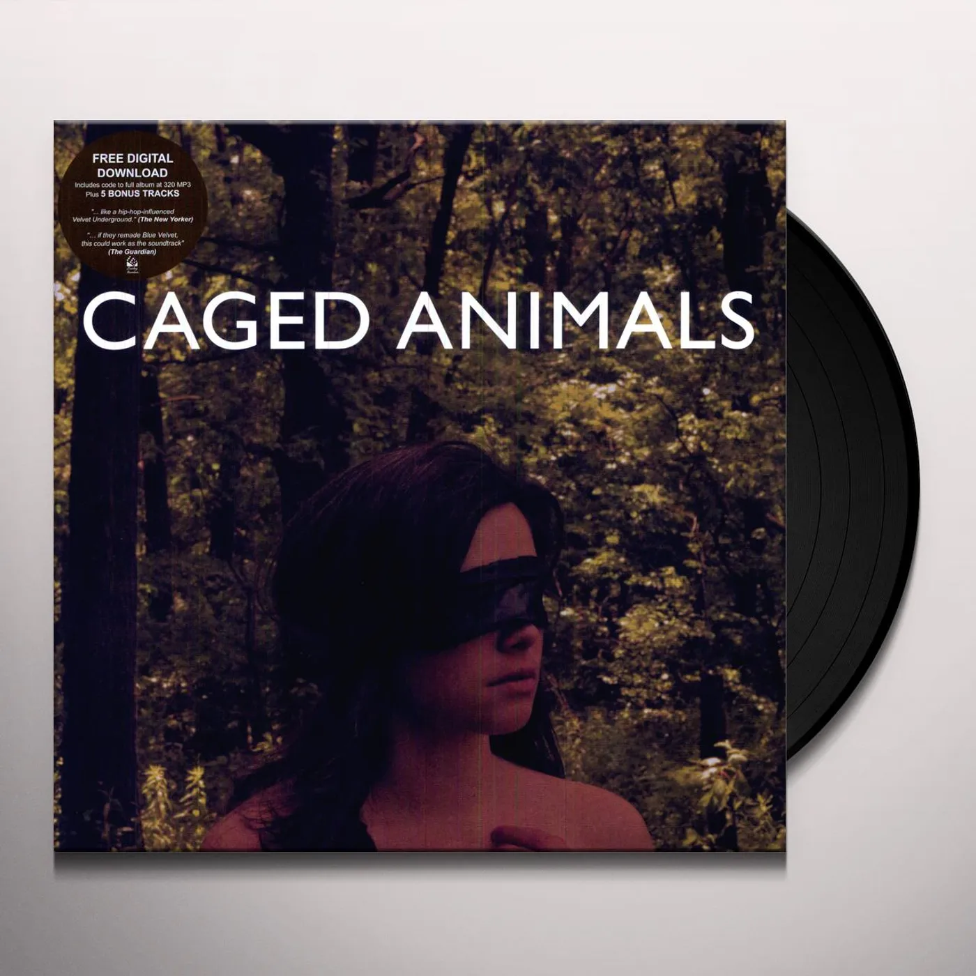 Caged Animals EAT THEIR OWN (BONUS TRACKS) Vinyl Record - Digital Download Included