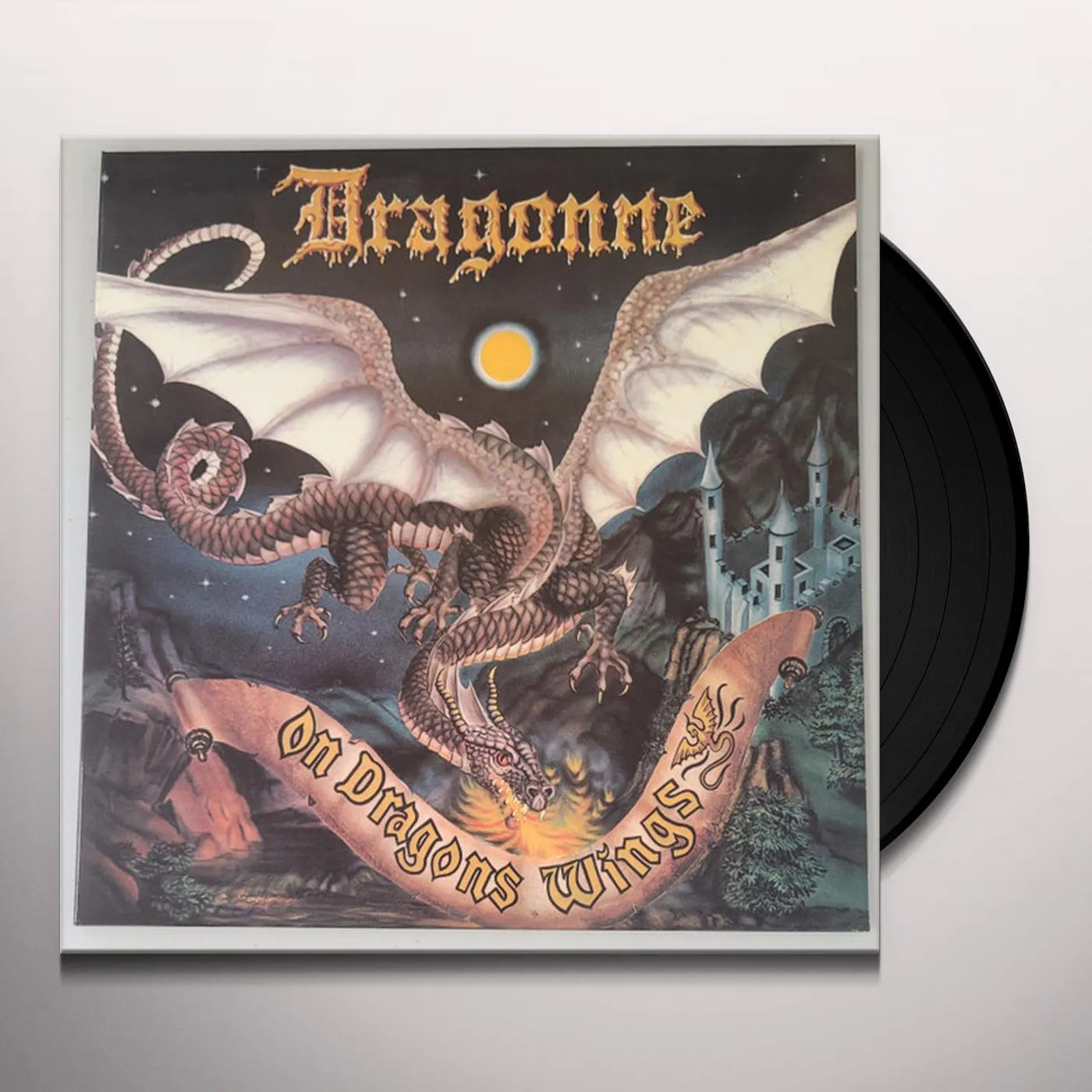 Dragonne ON DRAGON'S WINGS Vinyl Record