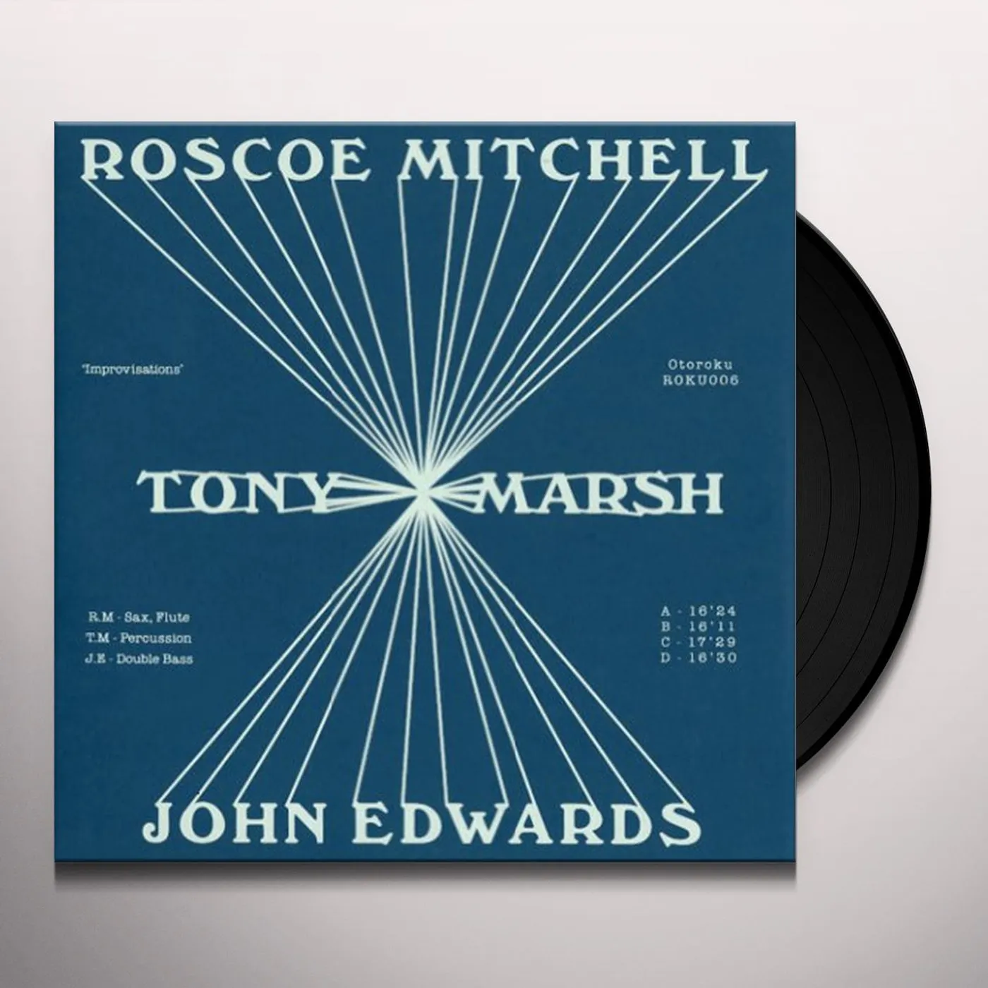Roscoe Mitchell, Tony Marsh & John Edwards IMPROVISATIONS Vinyl Record