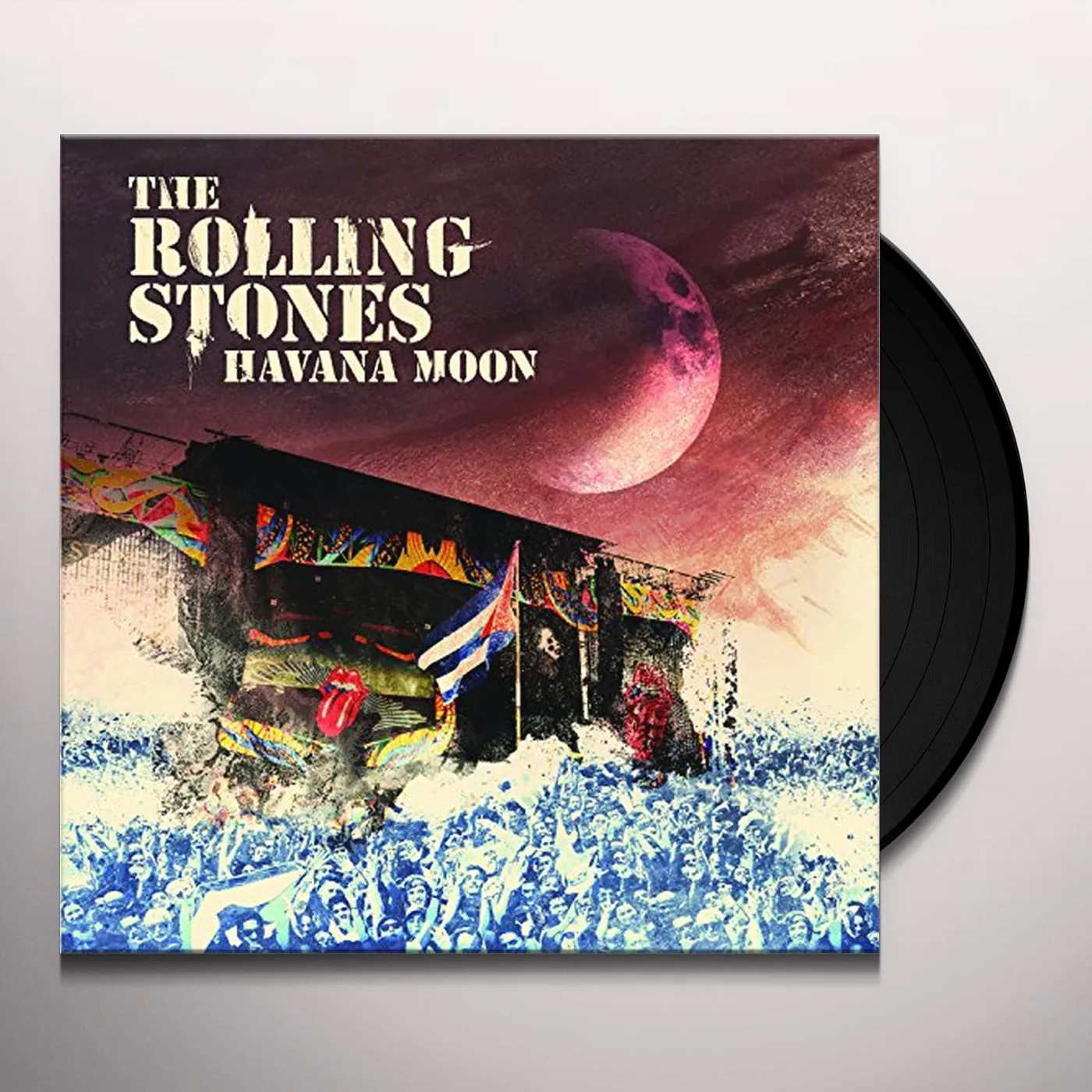 The Rolling Stones HAVANA MOON (W/DVD) Vinyl Record