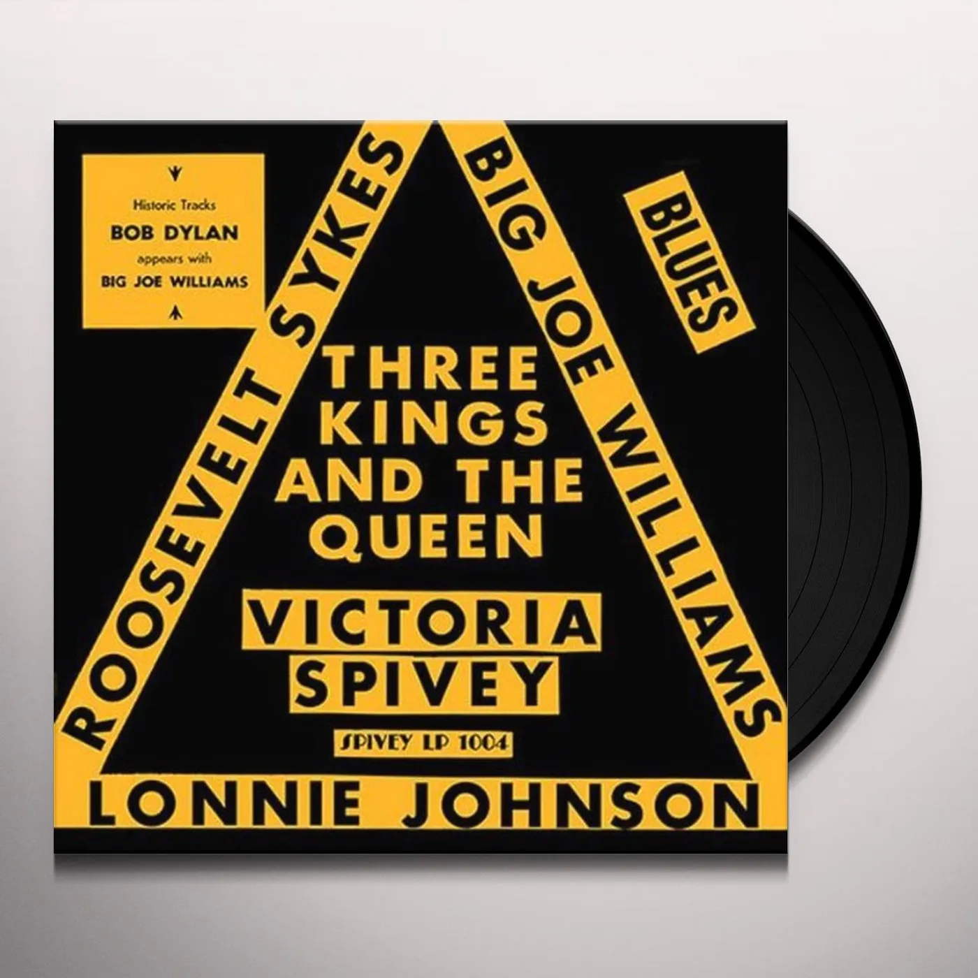 Victoria Spivey THREE KINGS & THE QUEEN Vinyl Record