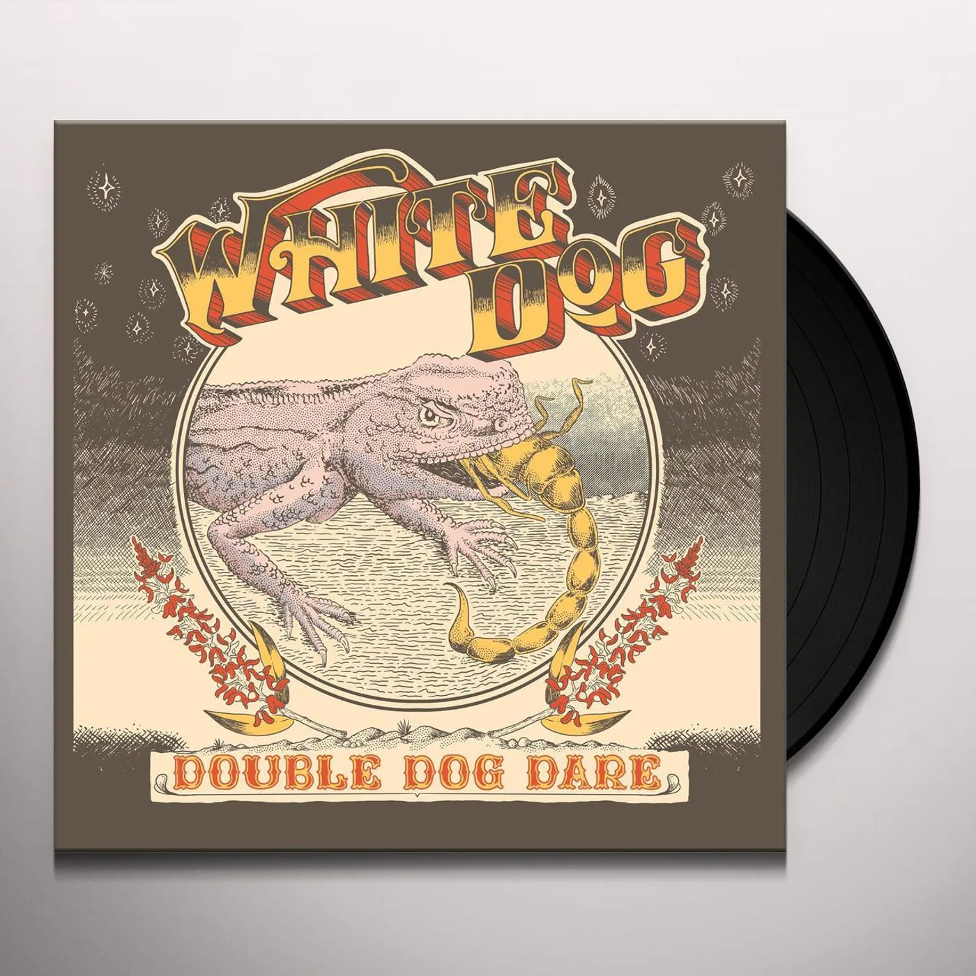 White Dog Double Dog Dare Vinyl Record