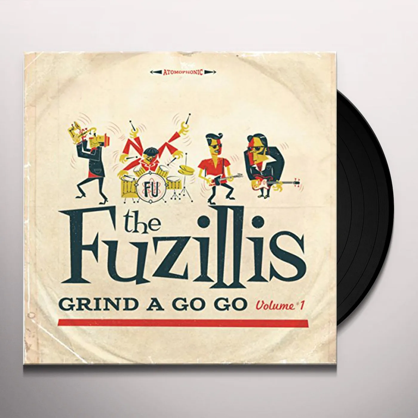 The Fuzillis GRIND A GO GO VOL 1 Vinyl Record