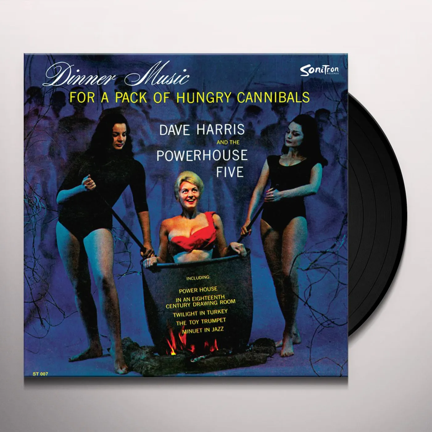 Dave Harris & The Powerhouse Five Dinner Music for a Pack of Hungry Cannibals Vinyl Record