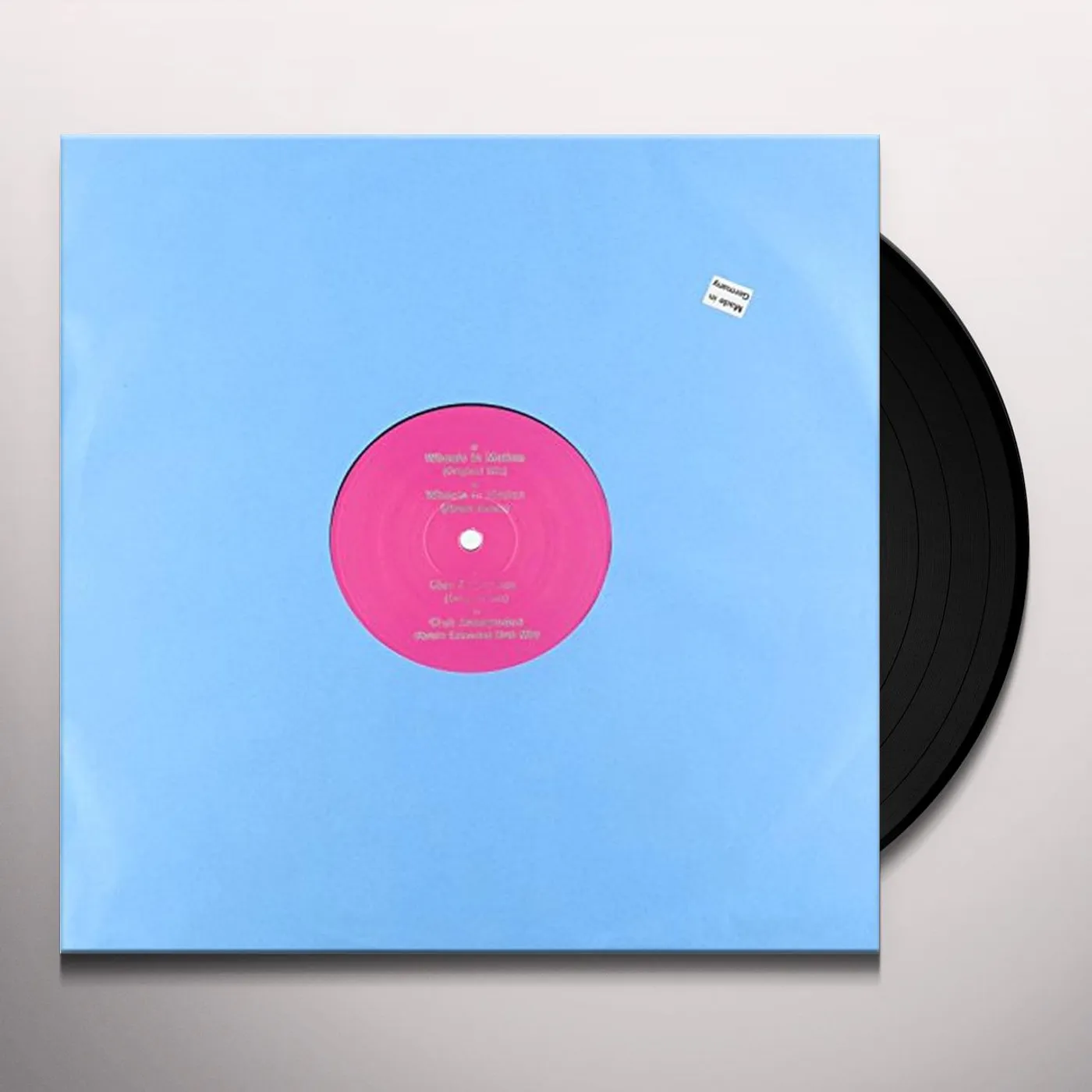 Manhooker WHEELS IN MOTION Vinyl Record