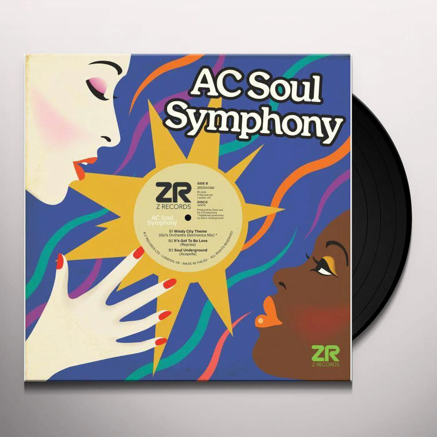 AC Soul Symphony Something New & Remixed (12") Vinyl Record