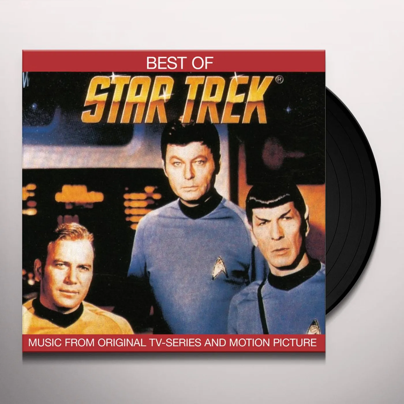 Various Artists  BEST OF STAR TREK: MUSIC FROM ORIGINAL TV-SERIES & MOTION PICTURE Vinyl Record