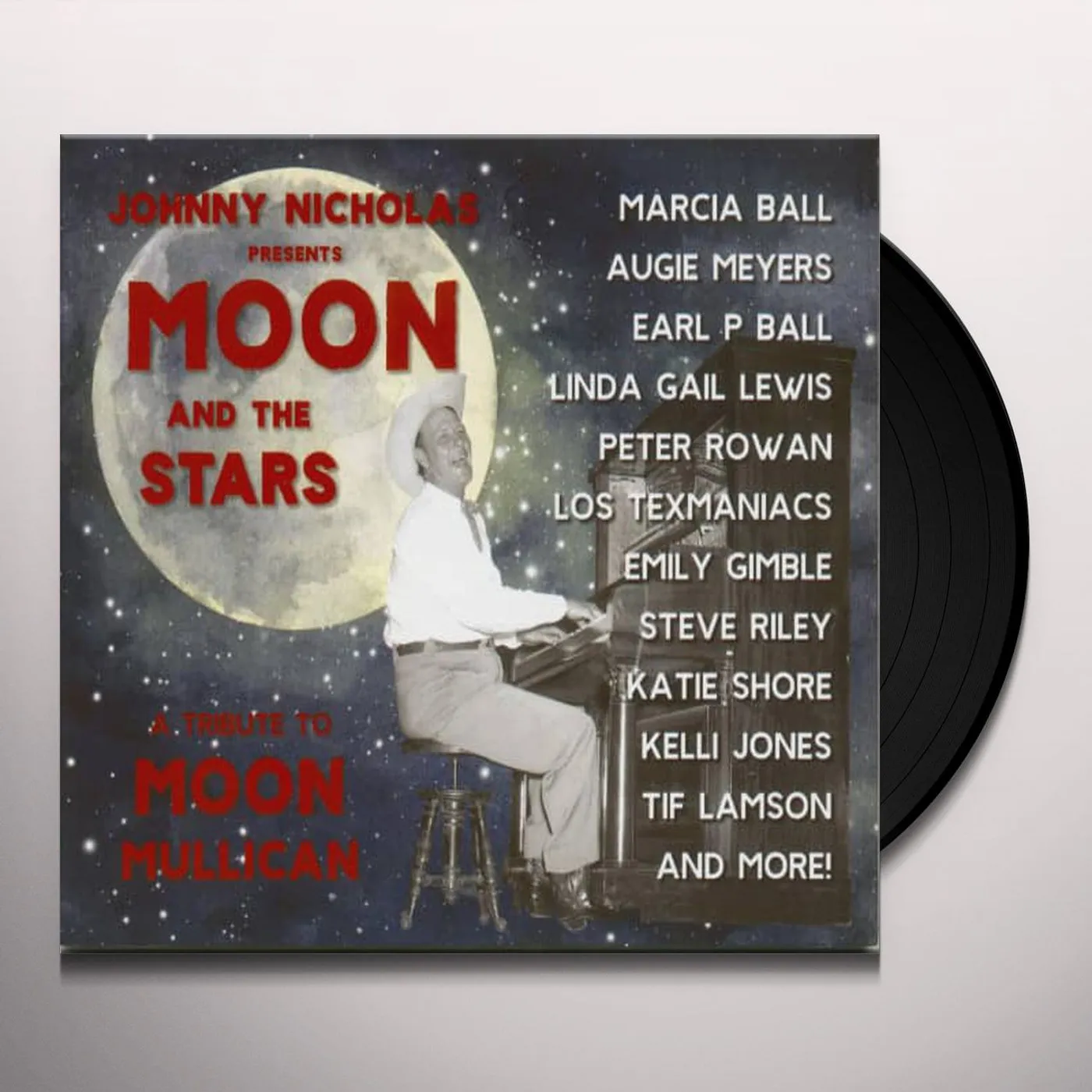 Various Artists  Johnny Nicholas Presents: Moon & The Stars - Tribute To Moon Mullican, Vol. 2 Vinyl Record