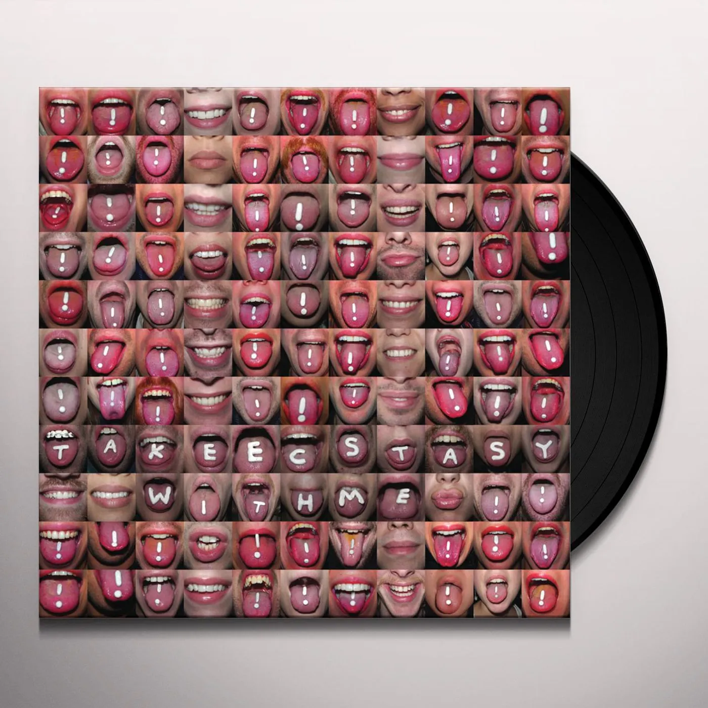 !!! TAKE ECSTACY WITH ME / GET UP Vinyl Record