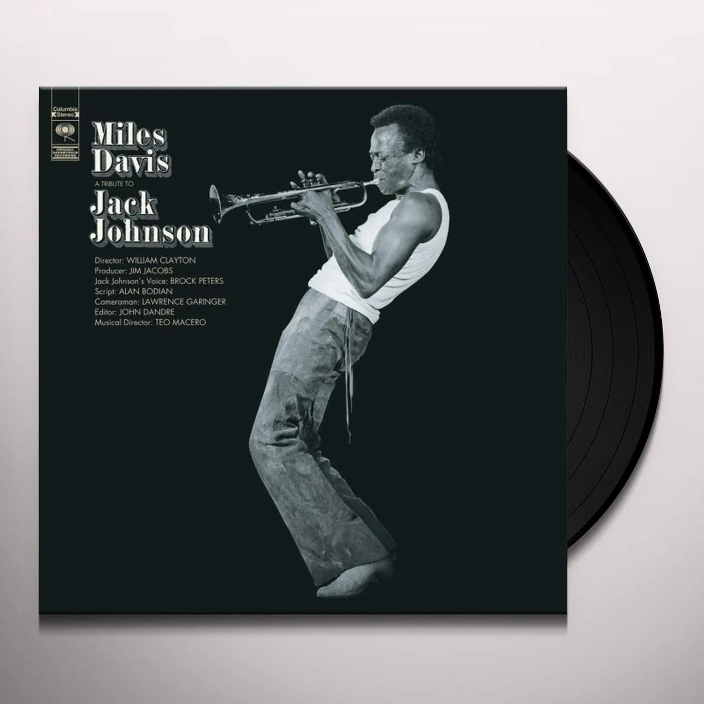 Miles Davis TRIBUTE TO JACK JOHNSON (140G/DL INSERT) Vinyl Record