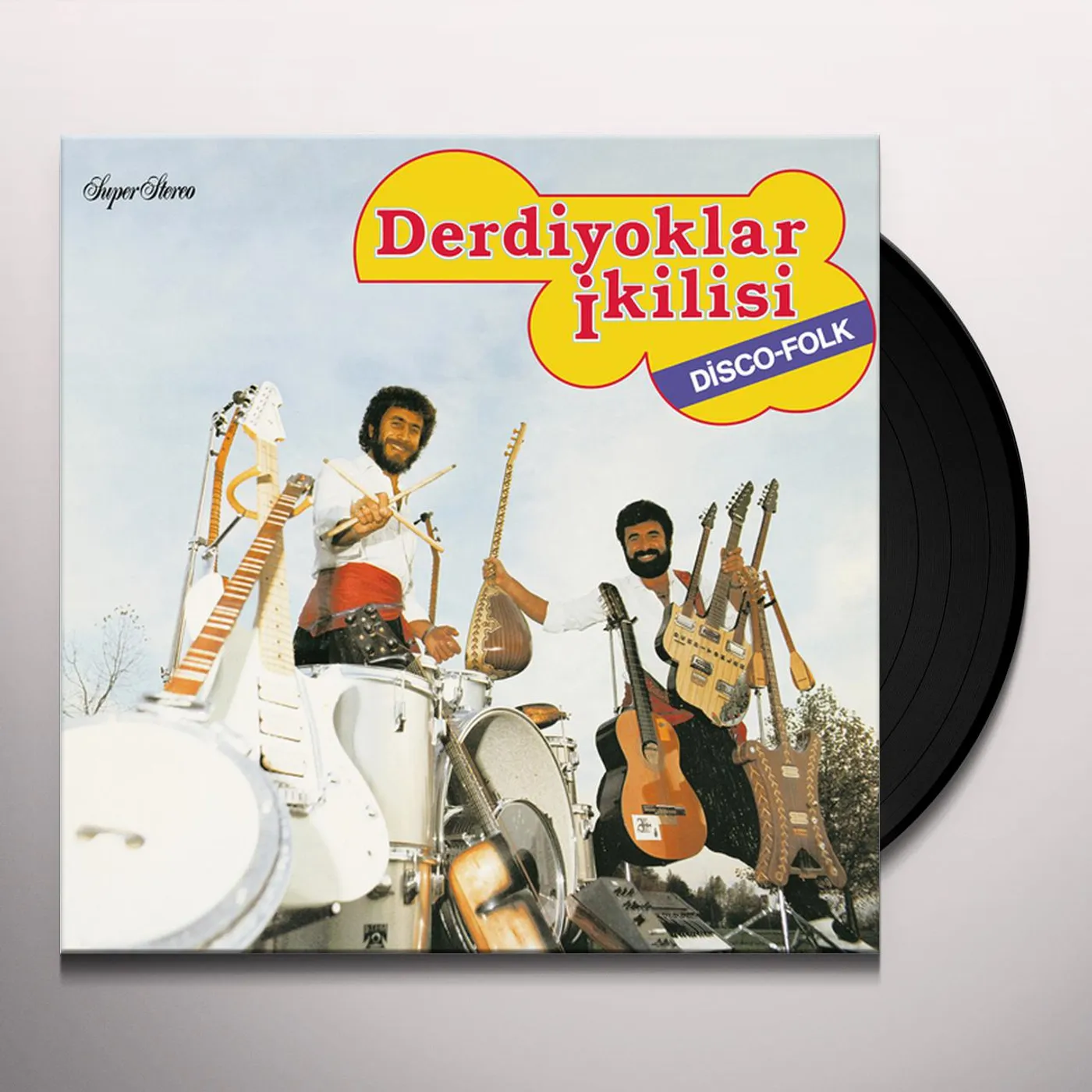 Derdiyoklar İkilisi Disco-Folk Vinyl Record
