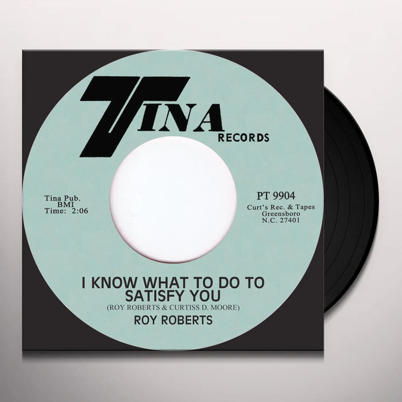 Roy Roberts I Know What to Do to Satisfy You Vinyl Record