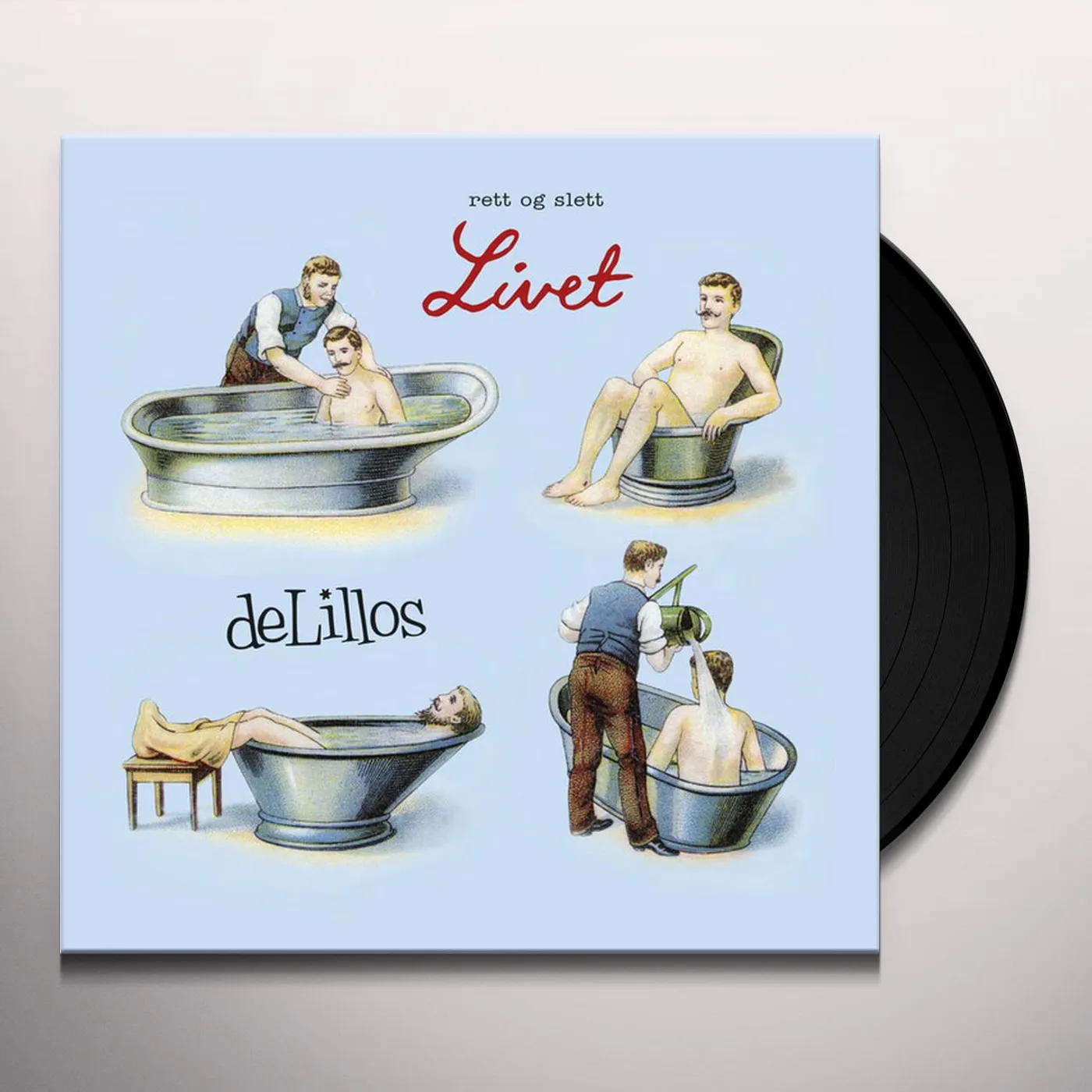 deLillos Rett og slett livet Vinyl Record