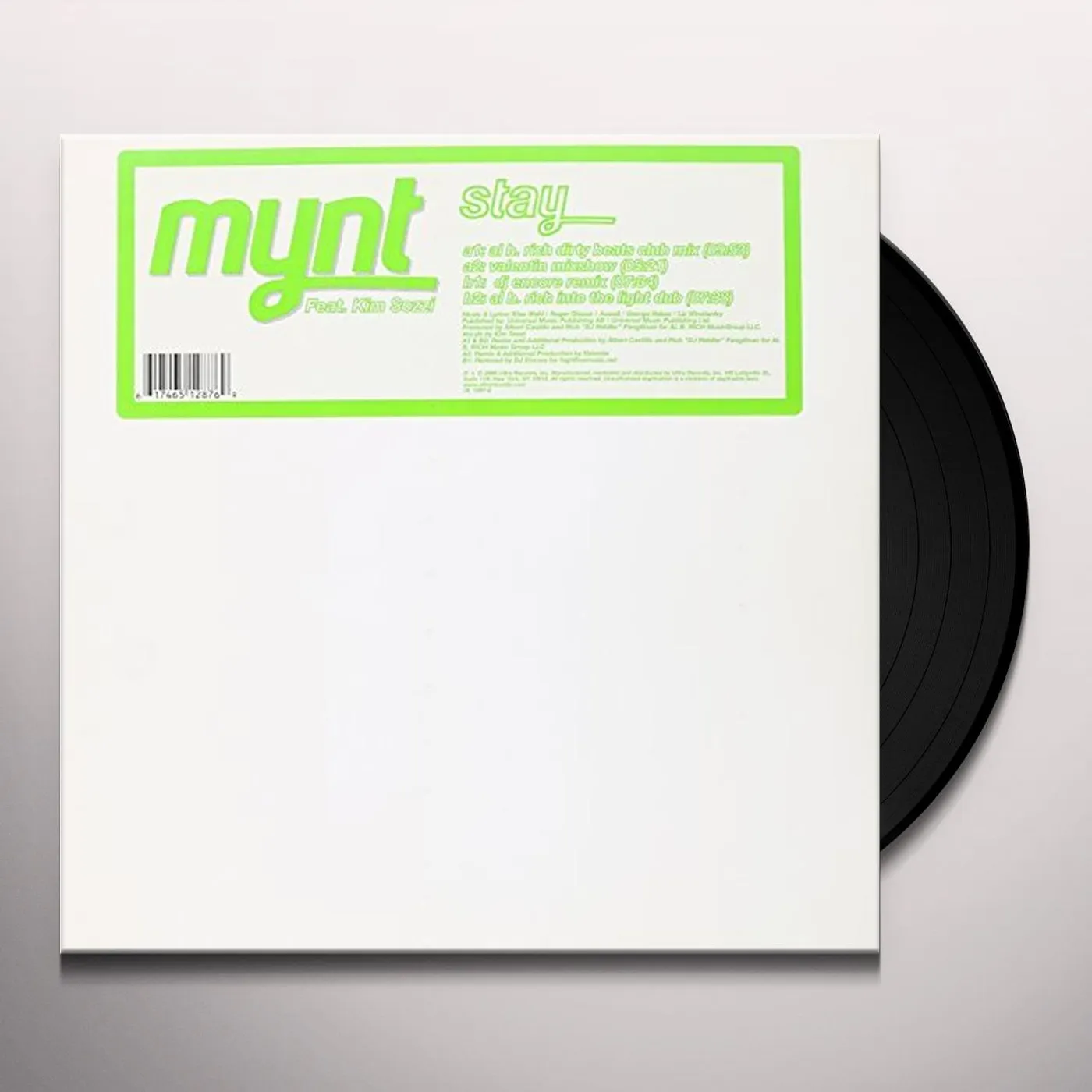 Kim Mynt / Sozzi Stay Vinyl Record