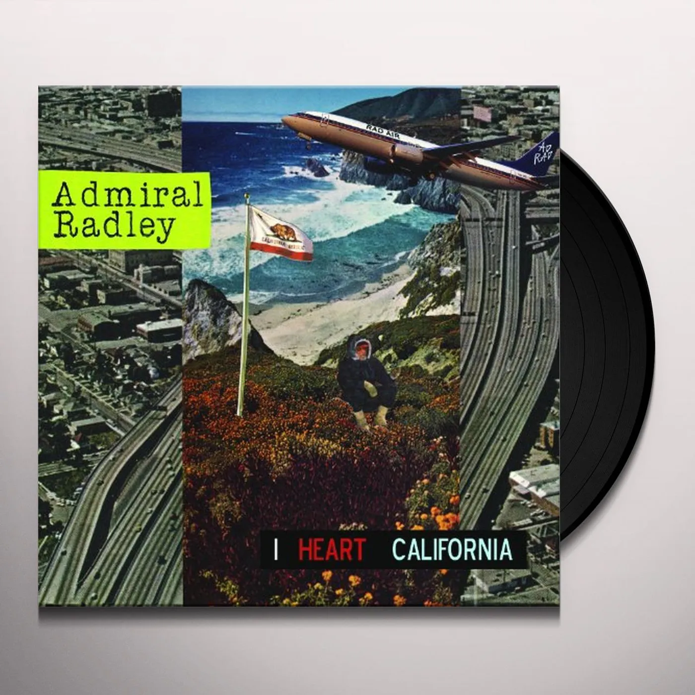 Admiral Radley I Heart California Vinyl Record