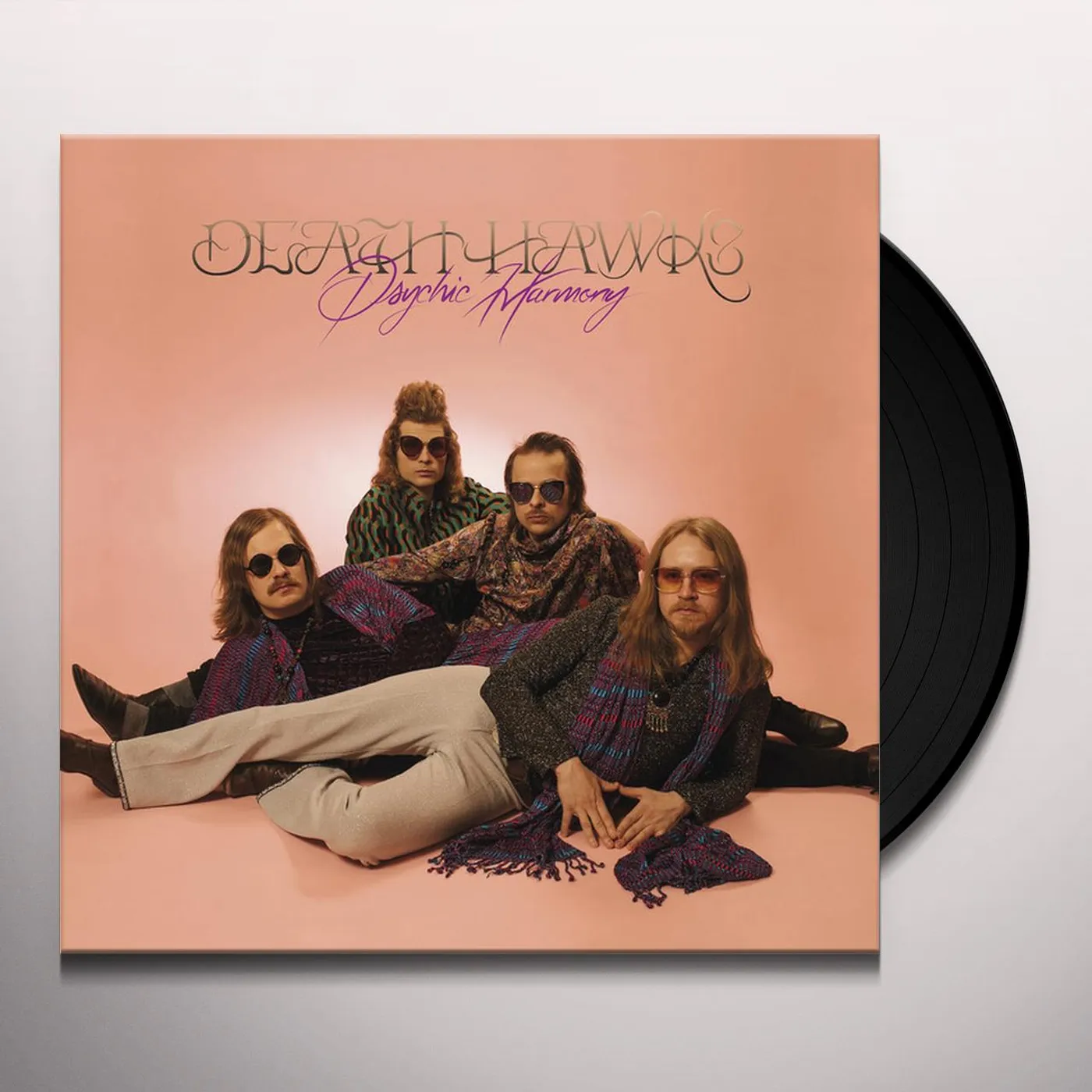 Death Hawks Psychic Harmony Vinyl Record