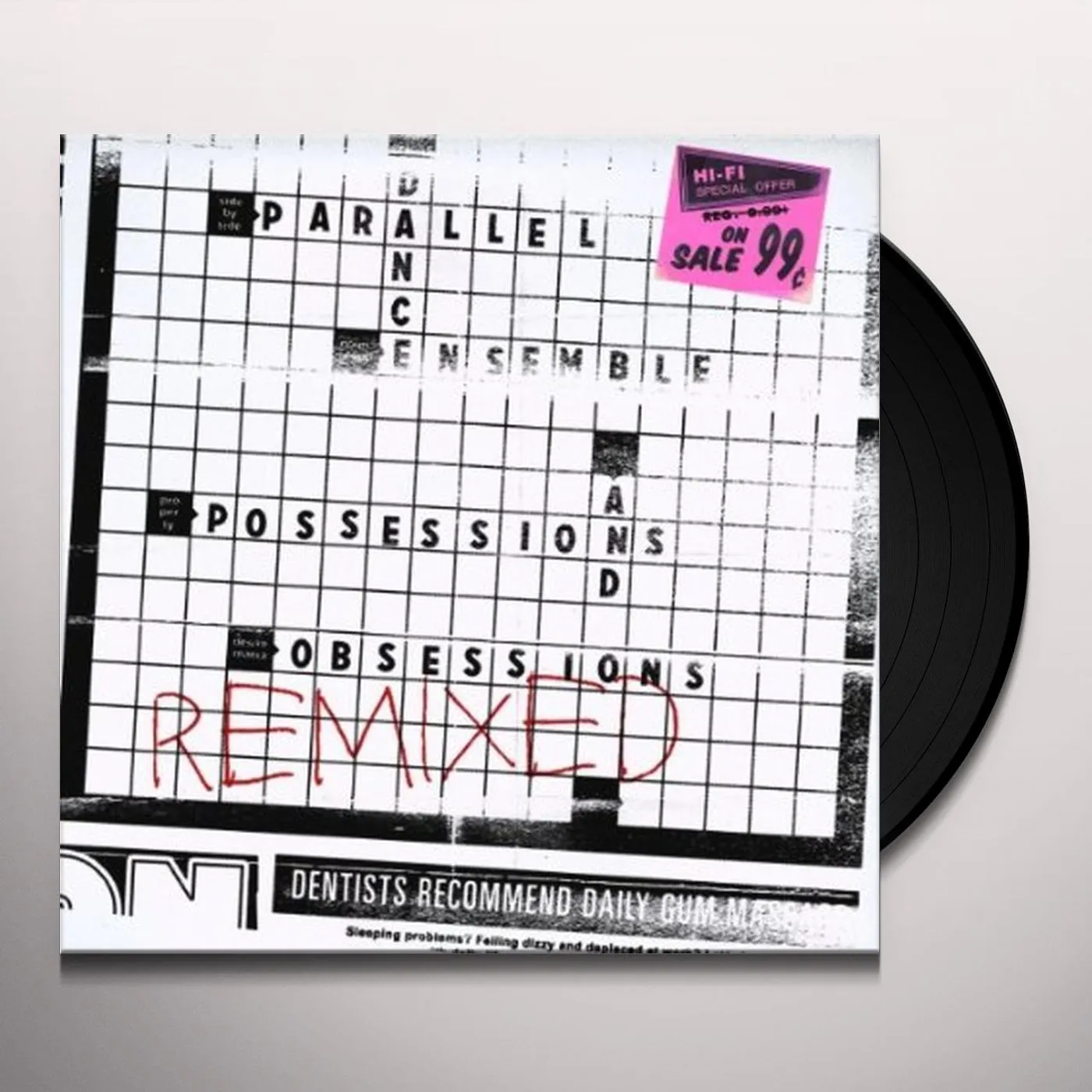 Parallel Dance Orchestra POSSESSIONS & OBSESSIONS REMIXED Vinyl Record