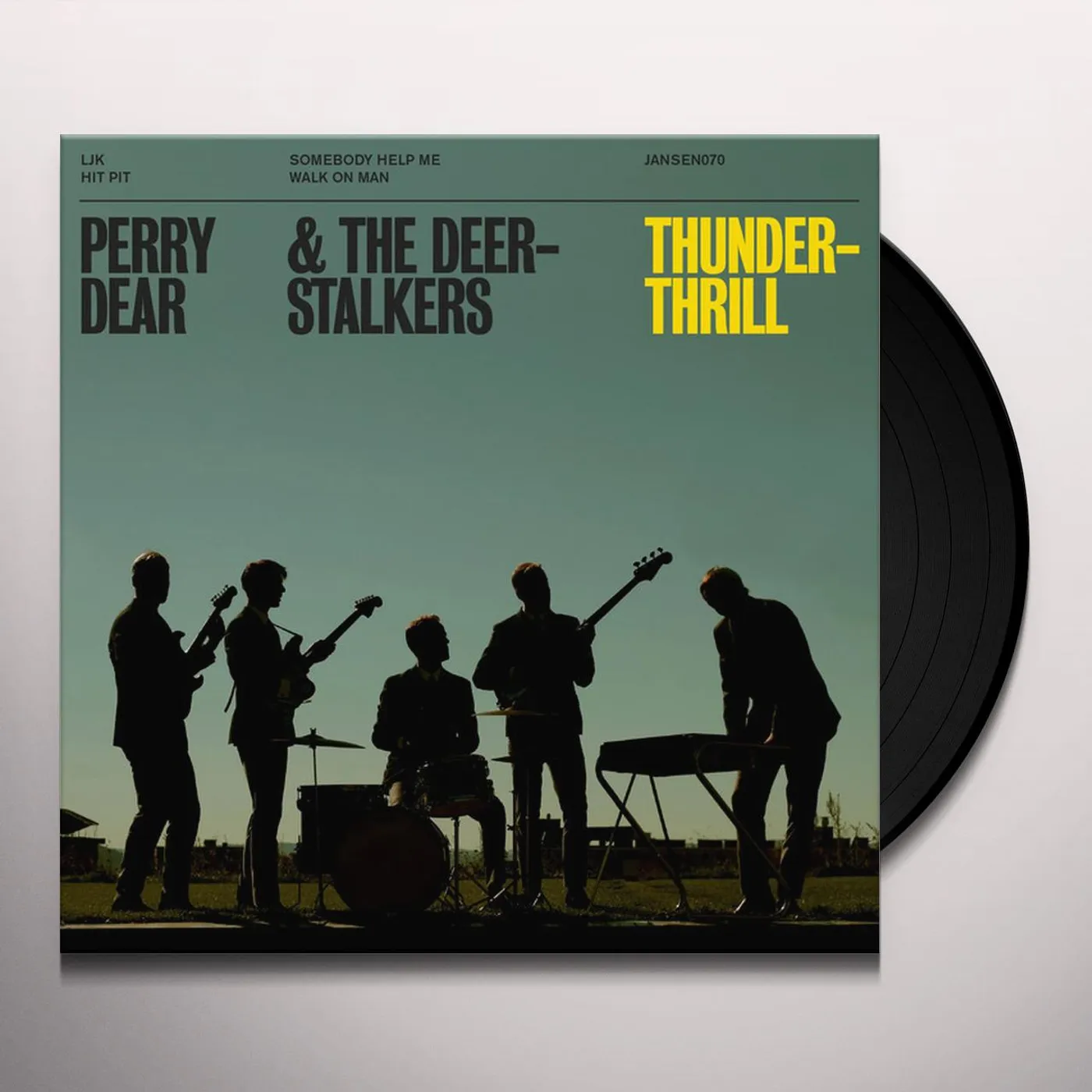 Perry Dear & The Deerstalkers Thunderthrill Vinyl Record