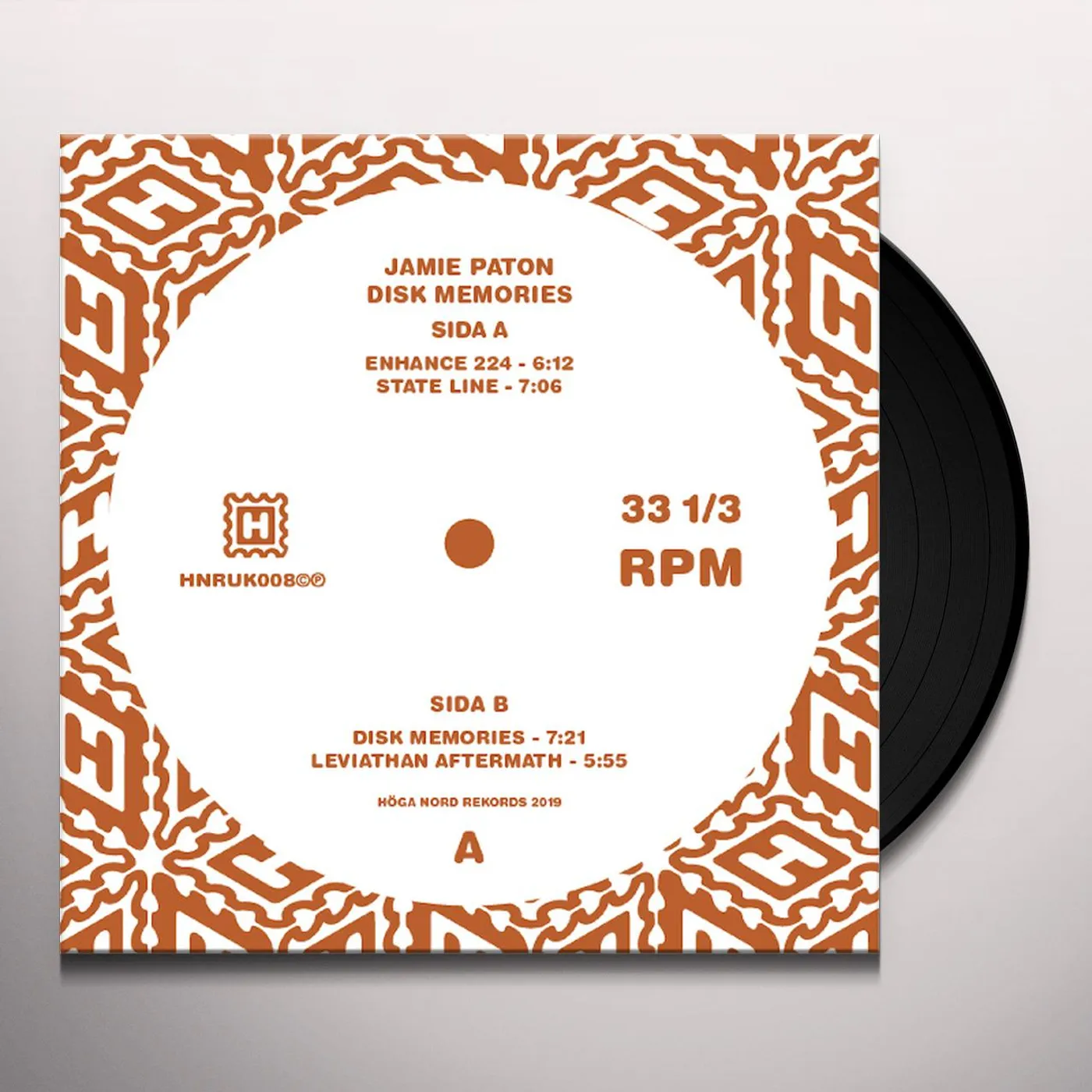 Jamie Paton Disk Memories Vinyl Record