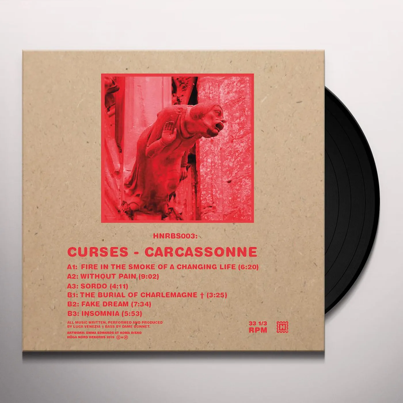 Curses CARCASSONNE Vinyl Record