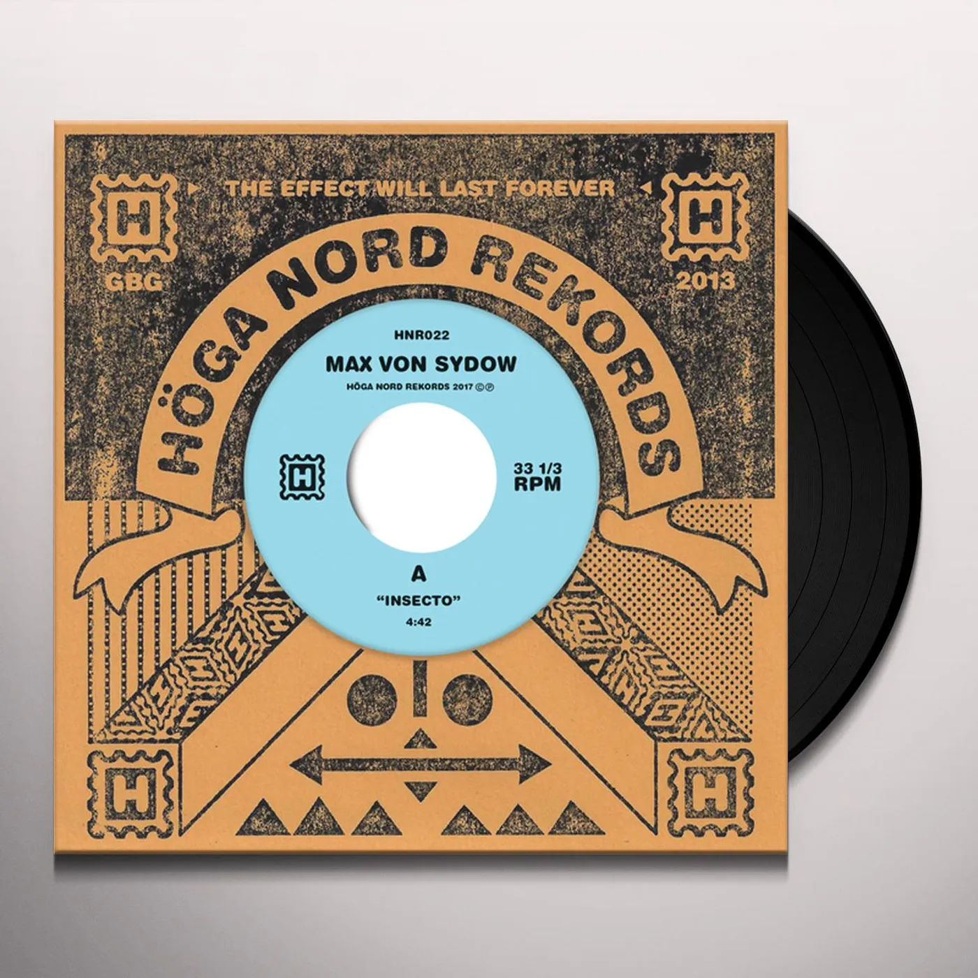 Max Von Sydow Insecto / Cardboard Pope Vinyl Record