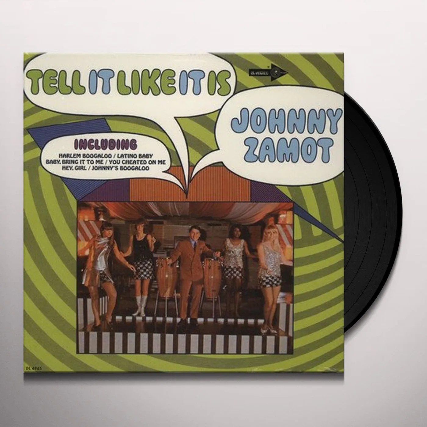 Johnny Zamot TELL IT LIKE IT IS Vinyl Record