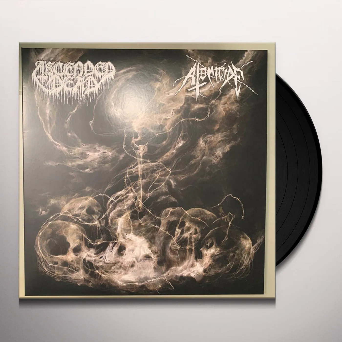 Ascended Dead / Atomicide ASCENDED DEAD/ATOMICIDE SPLIT Vinyl Record
