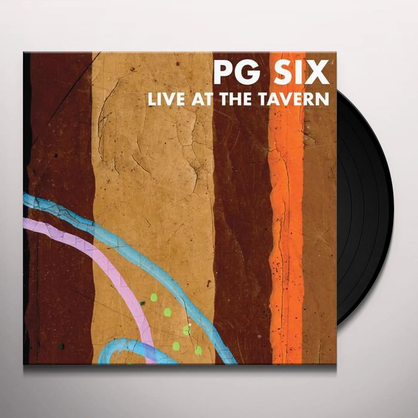 P.G. Six LIVE AT THE TAVERN Vinyl Record