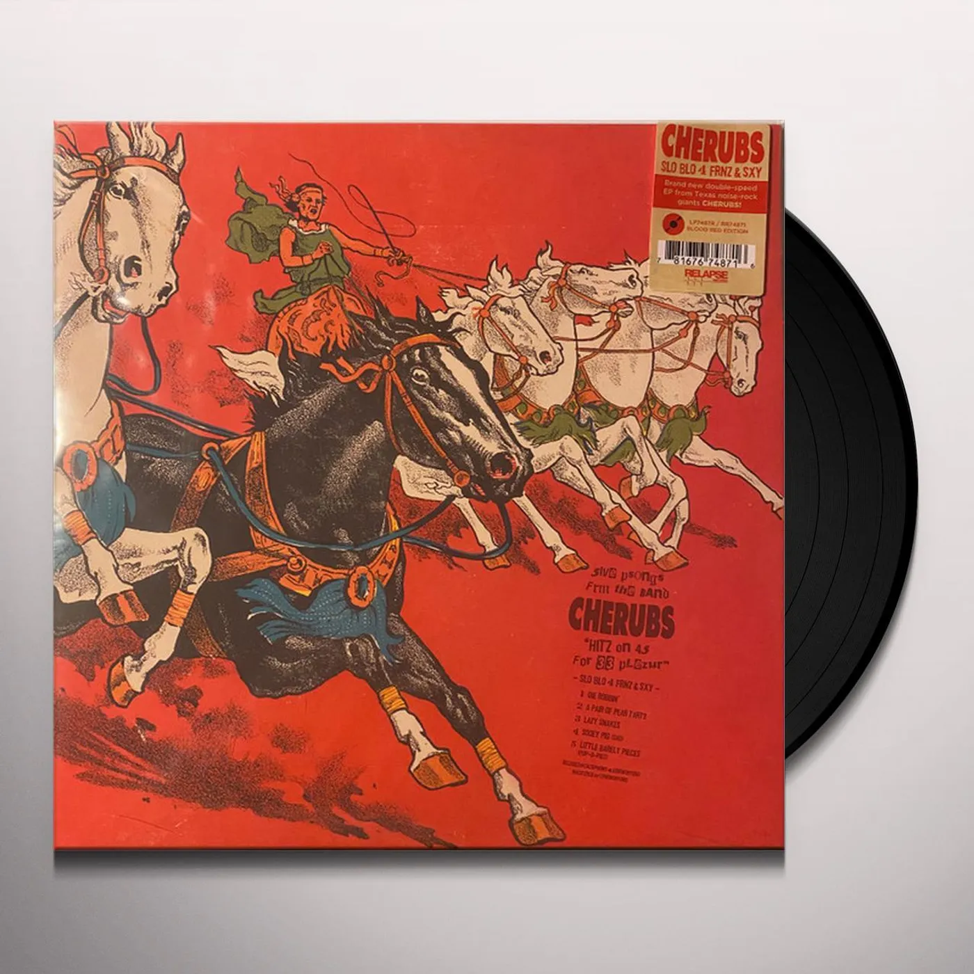 Cherubs SLO BLO 4 FRNZ & SXY Vinyl Record