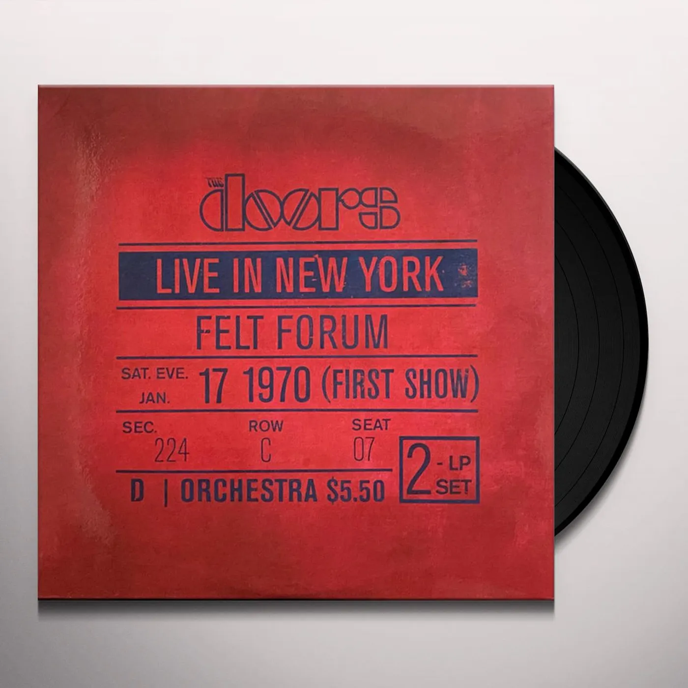 The Doors Live In New York Vinyl Record