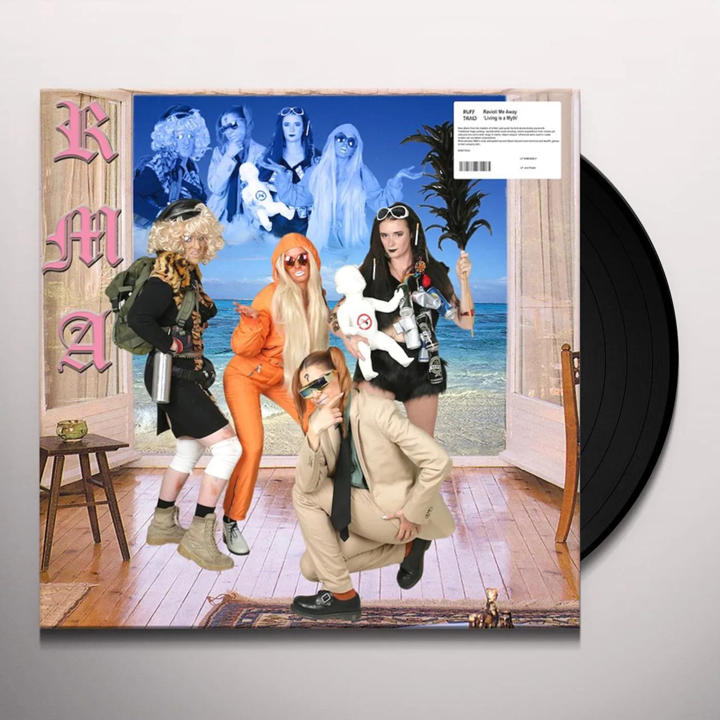 Ravioli Me Away Living Is a Myth Vinyl Record