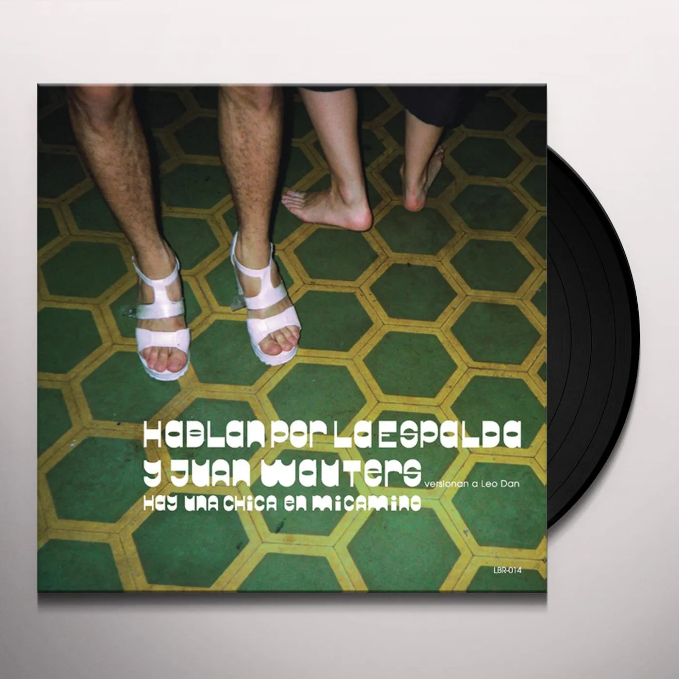Hablan Por La Espalda HAY UNA CHICA EN MI CAMINO Vinyl Record