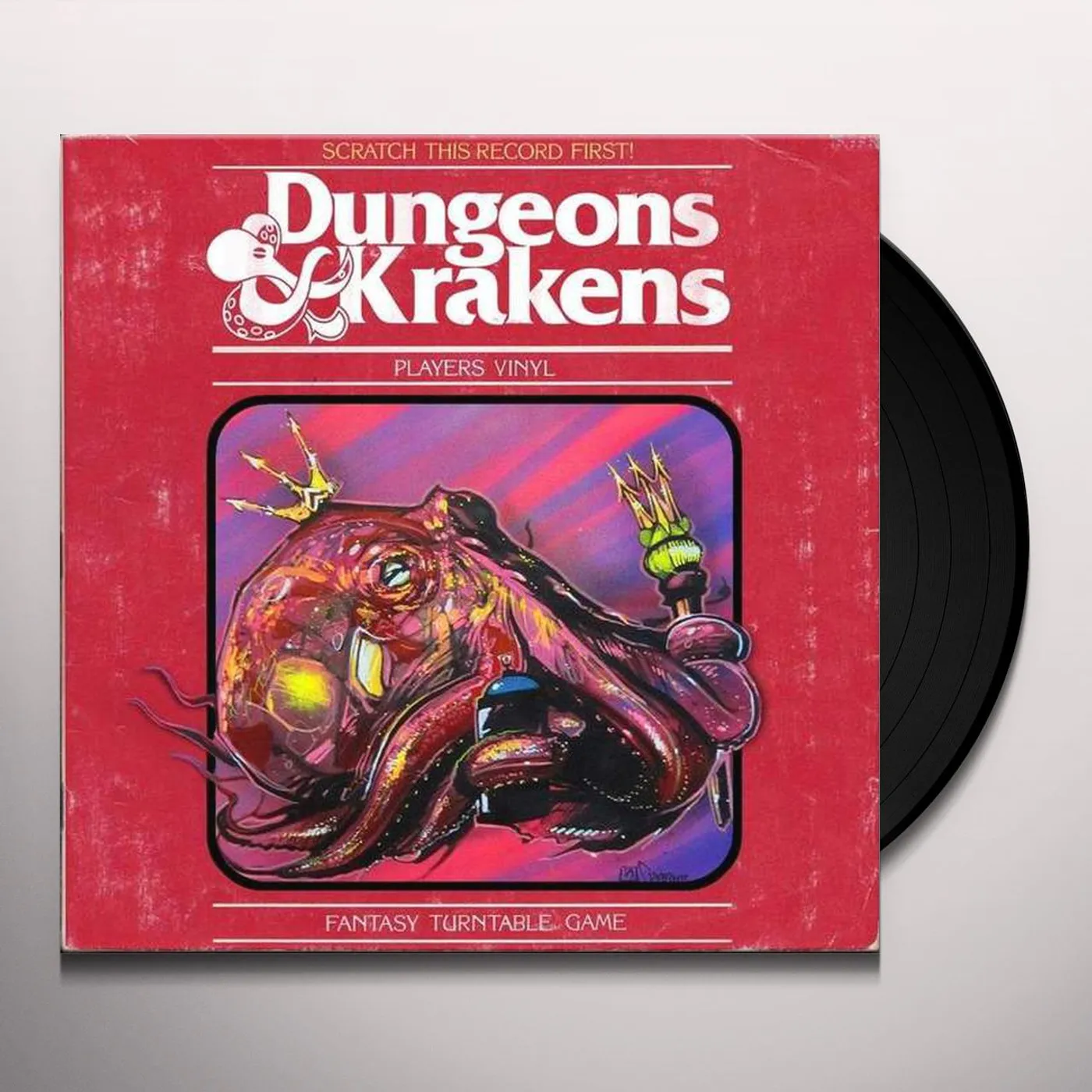 Dj Because / Dj Efechto DUNGEONS & KRAKENS Vinyl Record