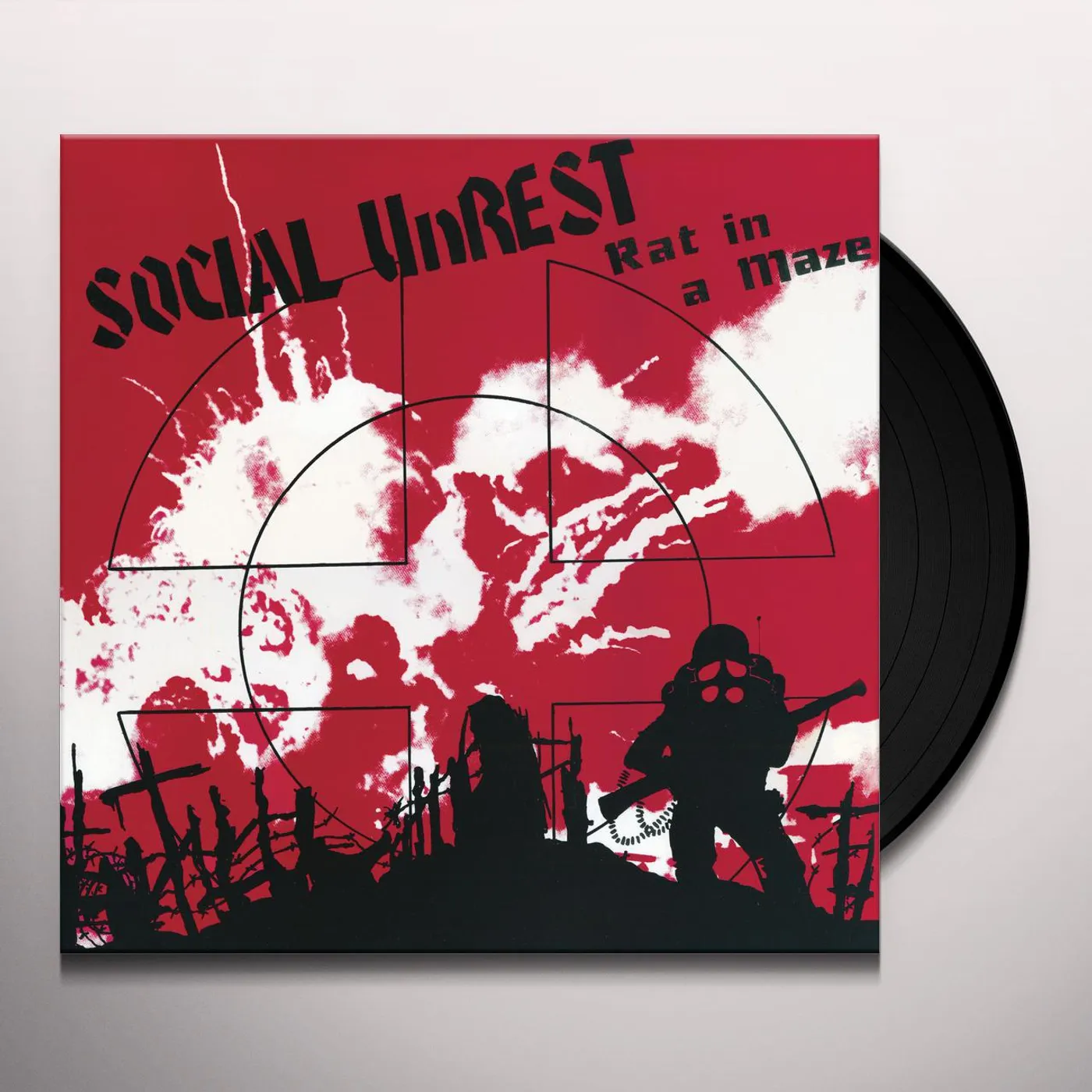 Social Unrest Rat in a Maze Vinyl Record