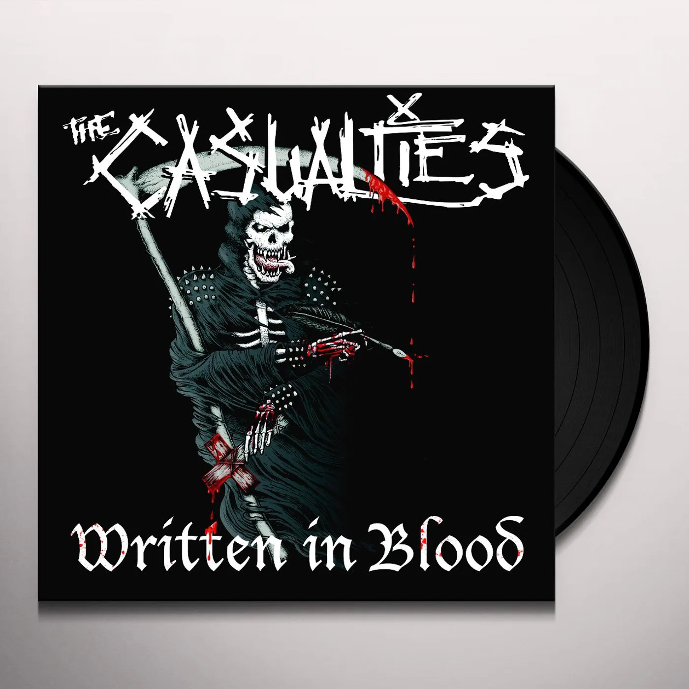 The Casualties Written in Blood Vinyl Record