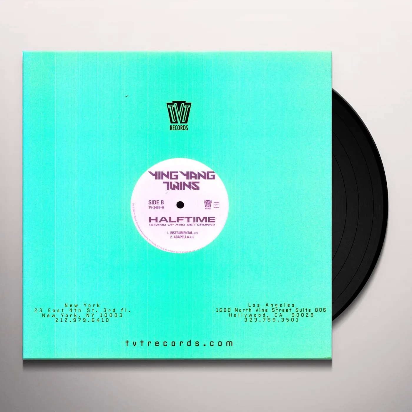Ying Yang Twins HALFTIME: STAND UP & GET CRUNK Vinyl Record