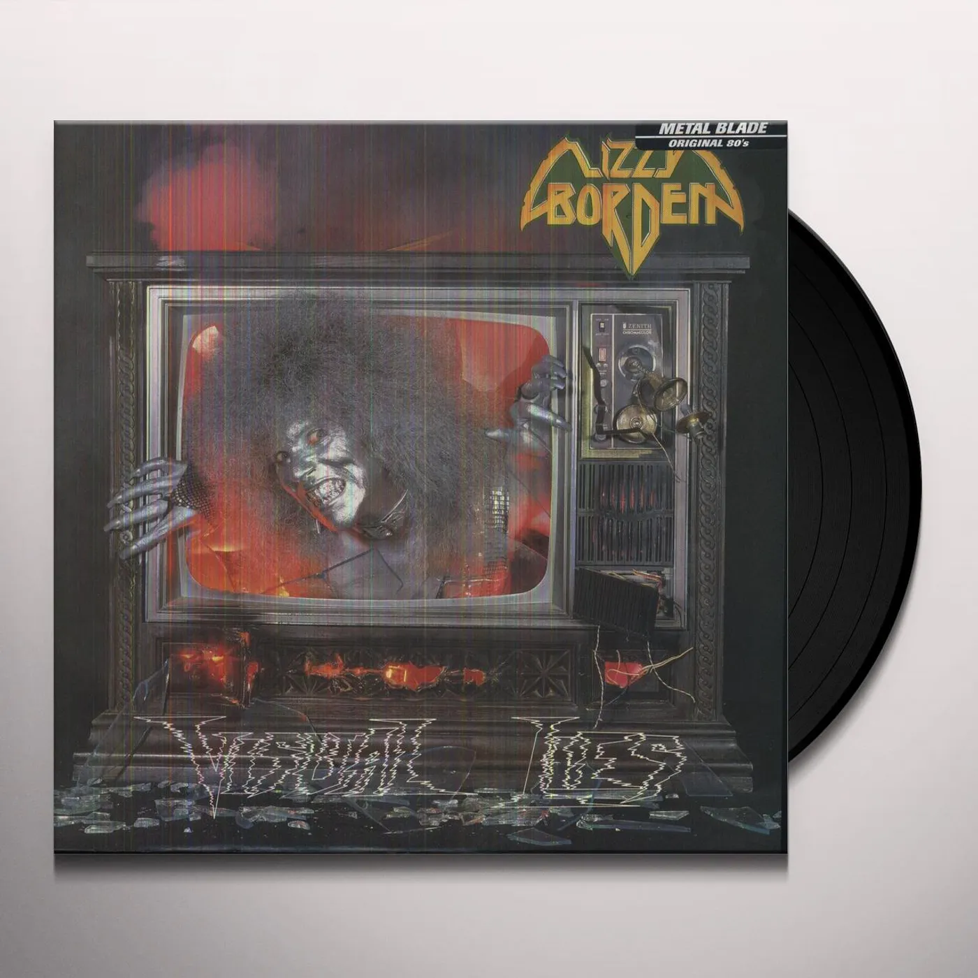 Lizzy Borden Visual Lies Vinyl Record