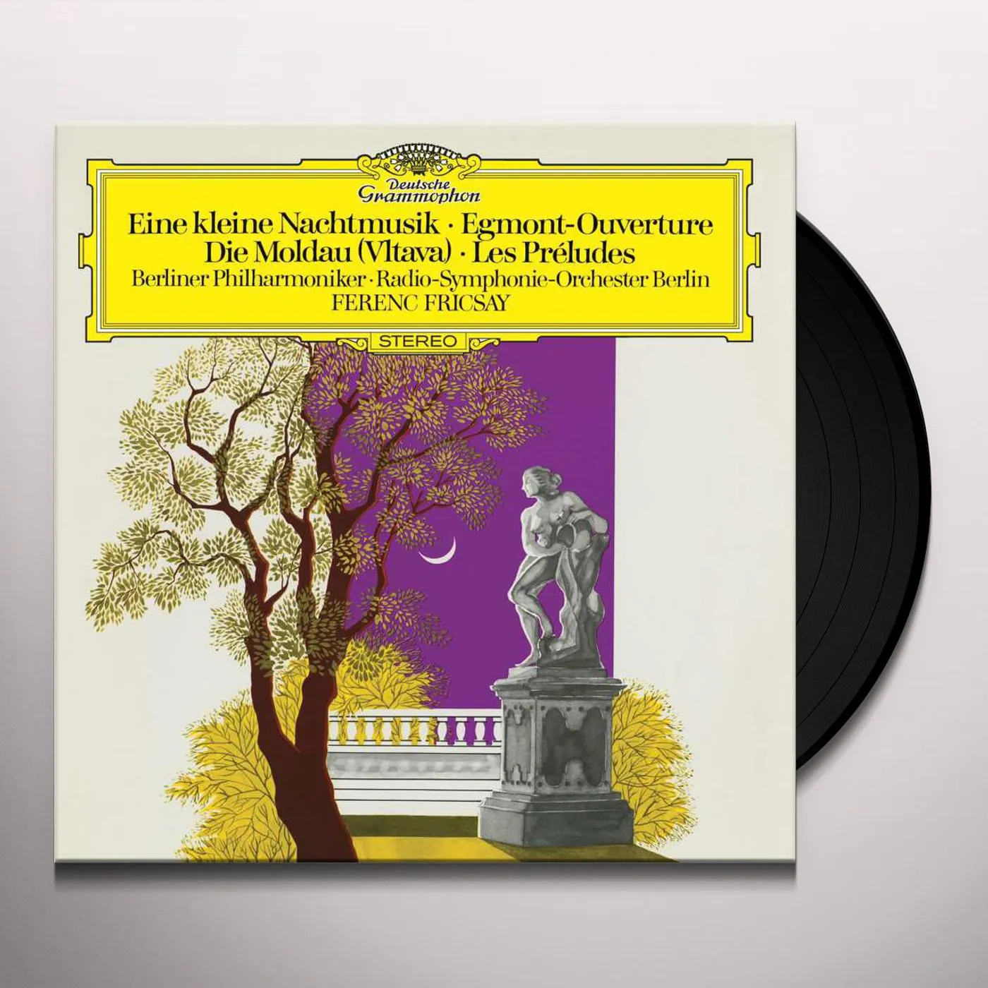 MOZART / FRICSAY / BERLINER PHILHARMONIKER SERENADE EINE KLEINE NACHTMUSIK / BEETHOVEN: MUSIC Vinyl Record