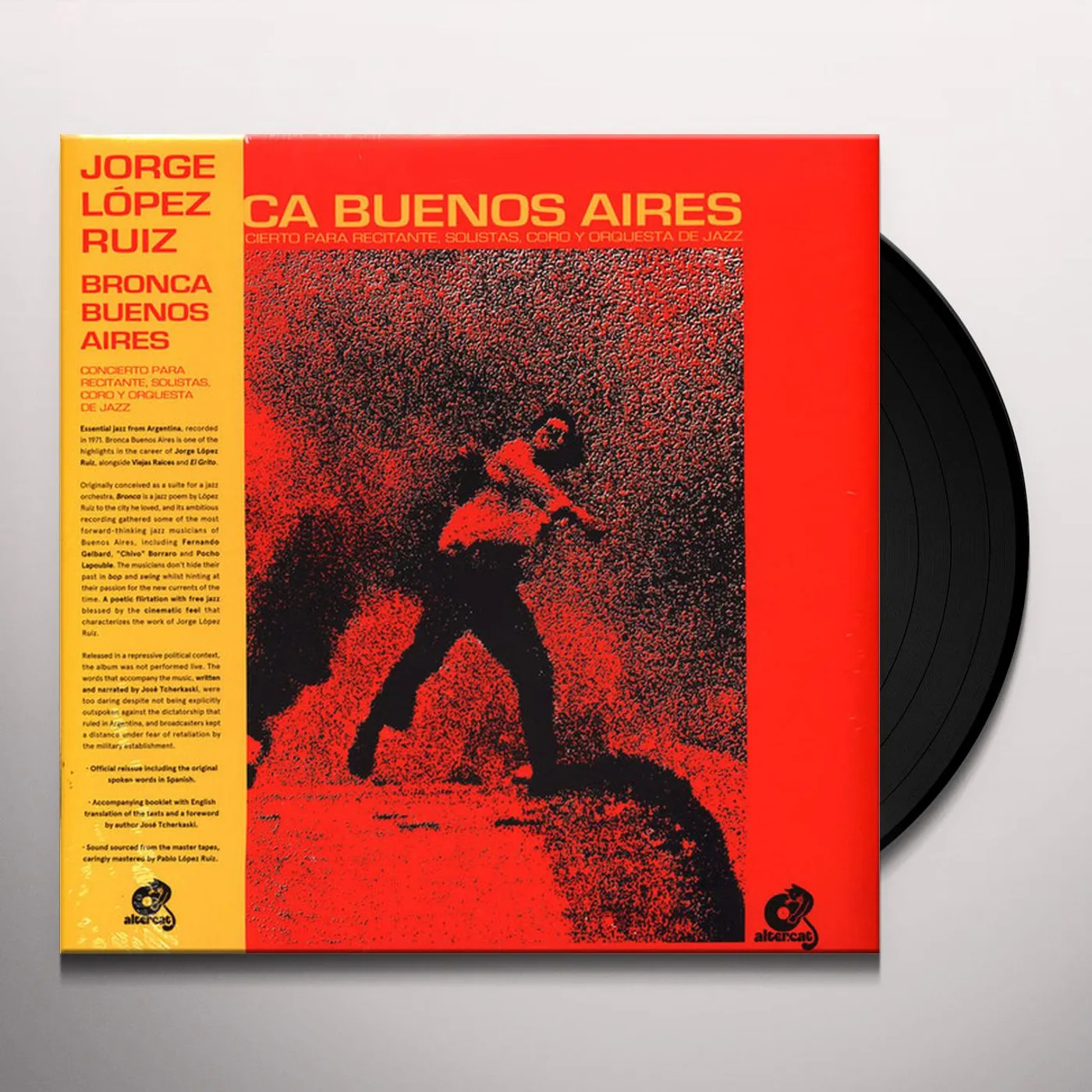 Jorge Ruiz Lopez Bronca Buenos Aires Vinyl Record