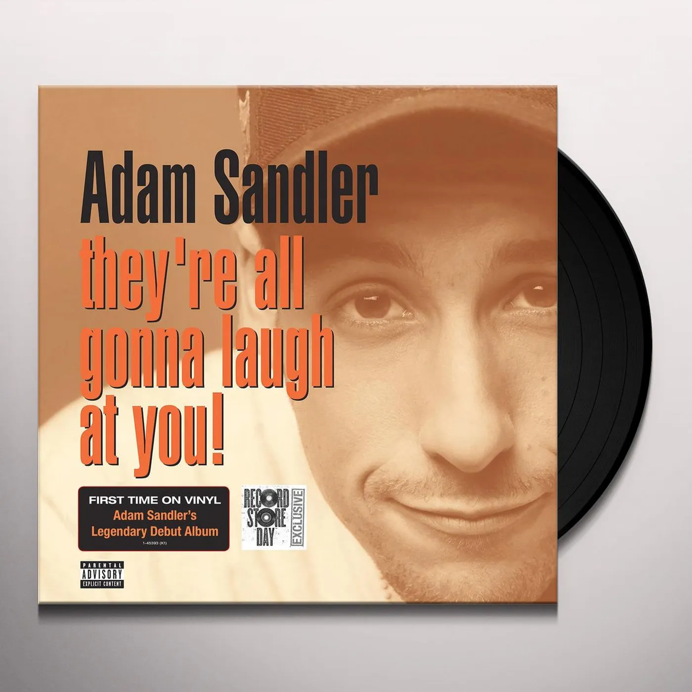 Adam Sandler THEY'RE ALL GONNA LAUGH AT YOU Vinyl Record