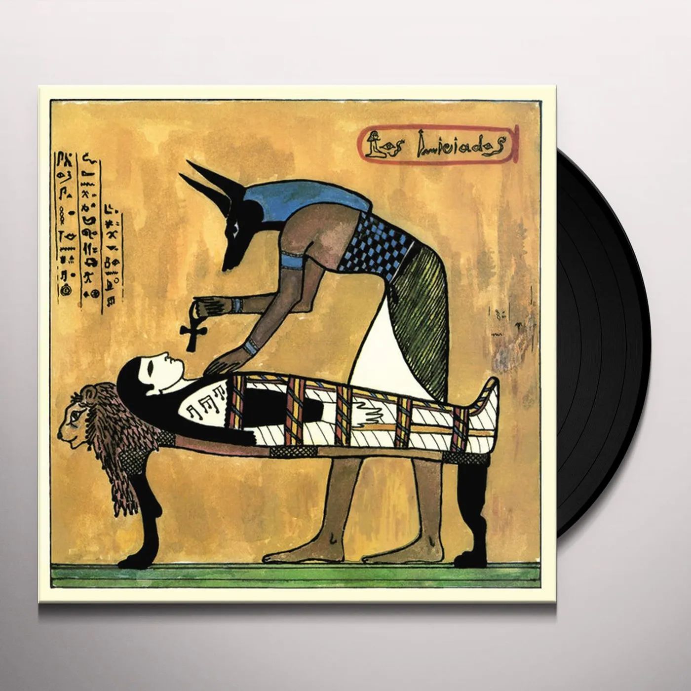 Los Iniciados LA MARCA DE ANUBIS + EL CANTOR DE JAZZ Vinyl Record