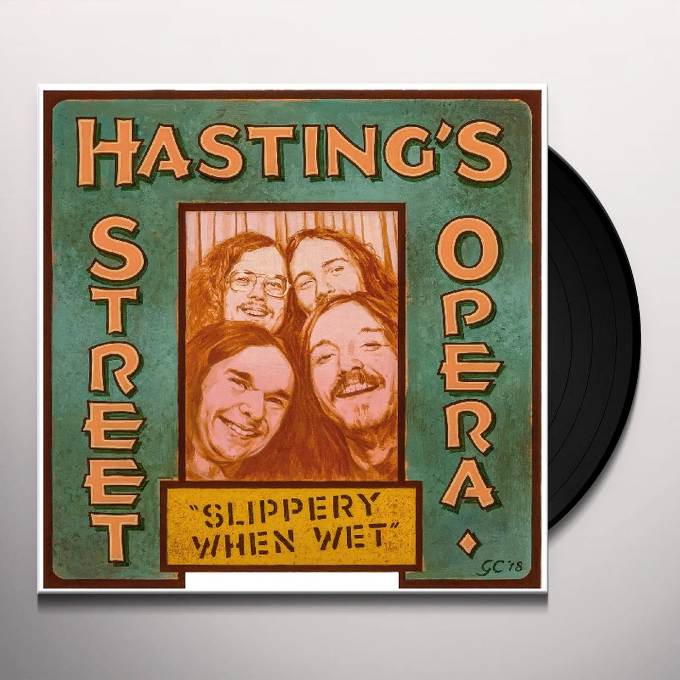 Hasting's Street Opera Slippery When Wet Vinyl Record