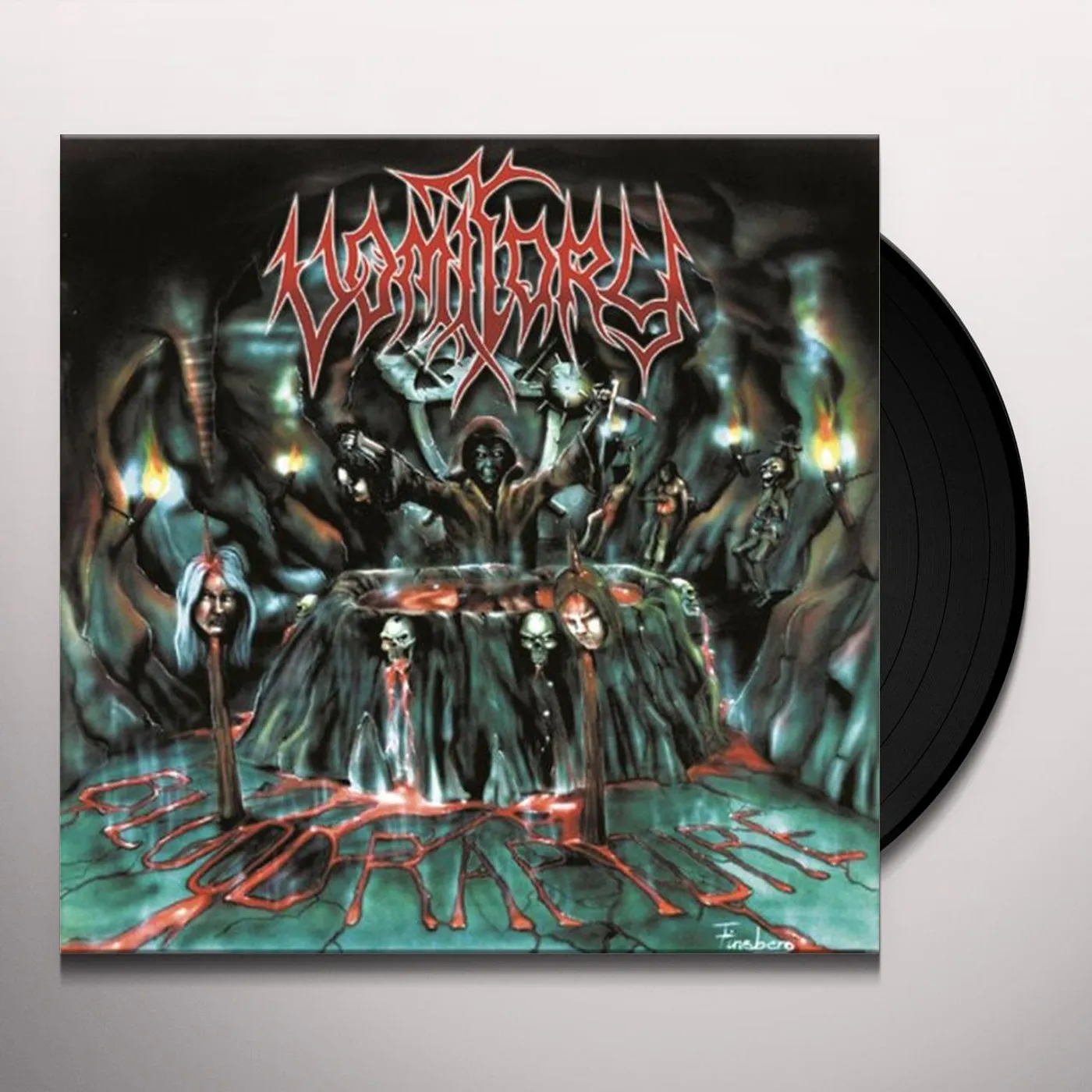 Vomitory Blood Rapture Vinyl Record