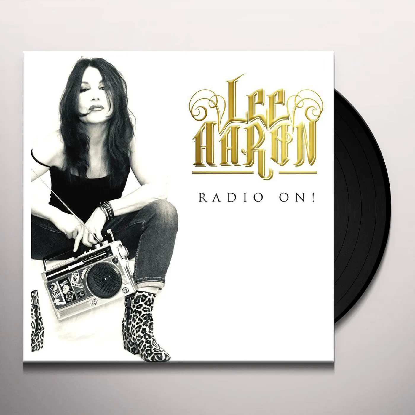 Lee Aaron RADIO ON (WHITE VINYL) Vinyl Record