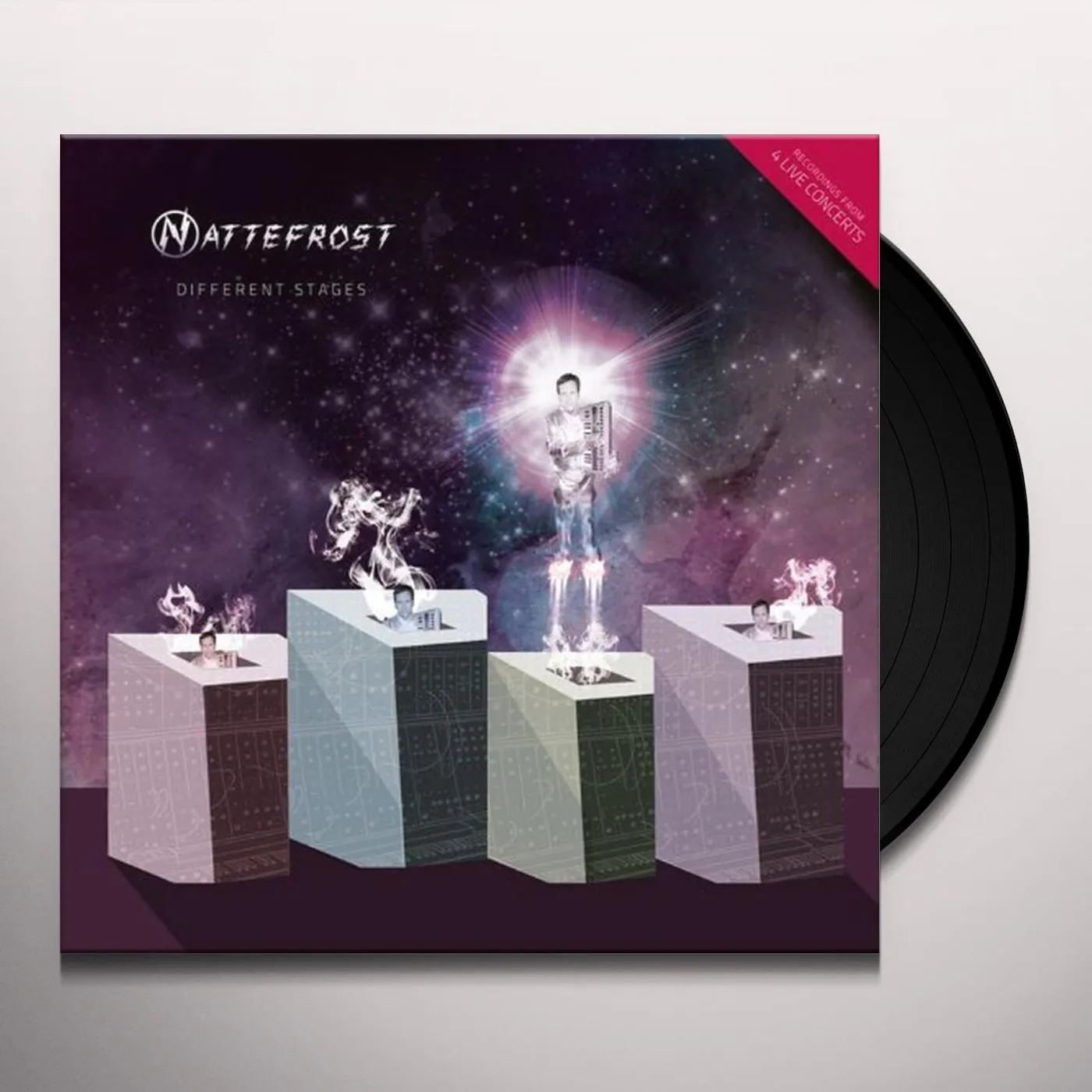 Nattefrost Different Stages Vinyl Record