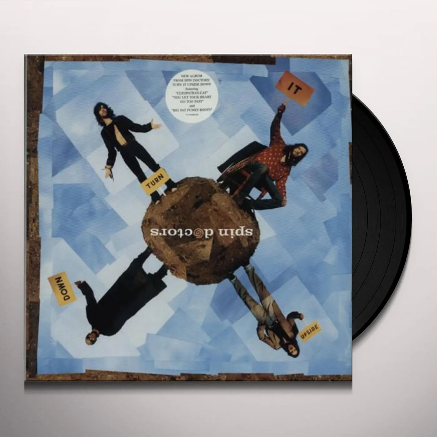 Spin Doctors TURN IT UPSIDE DOWN Vinyl Record - Gatefold Sleeve