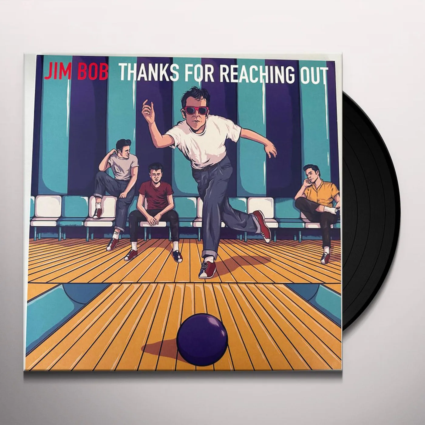 Jim & Bob THANKS FOR REACHING OUT (PURPLE VINYL/2024 CALENDAR) Vinyl Record