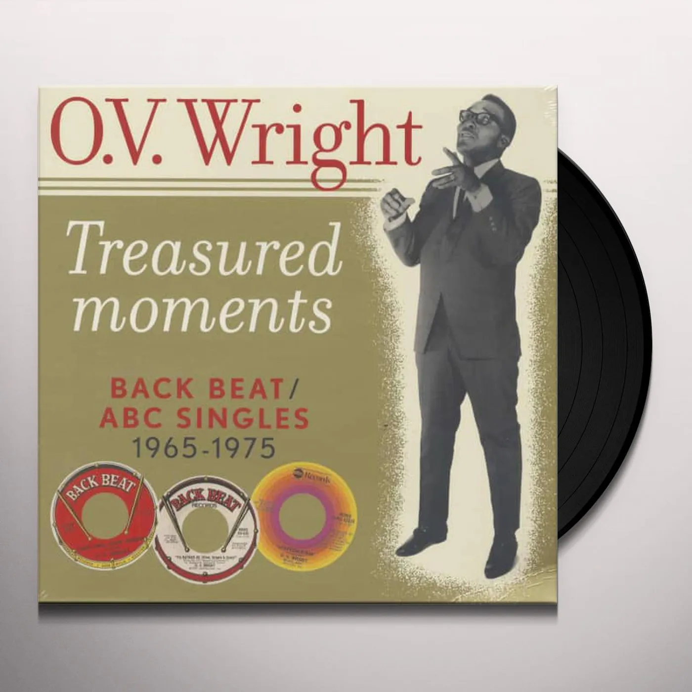 O.V. Wright TREASURED MOMENTS Vinyl Record