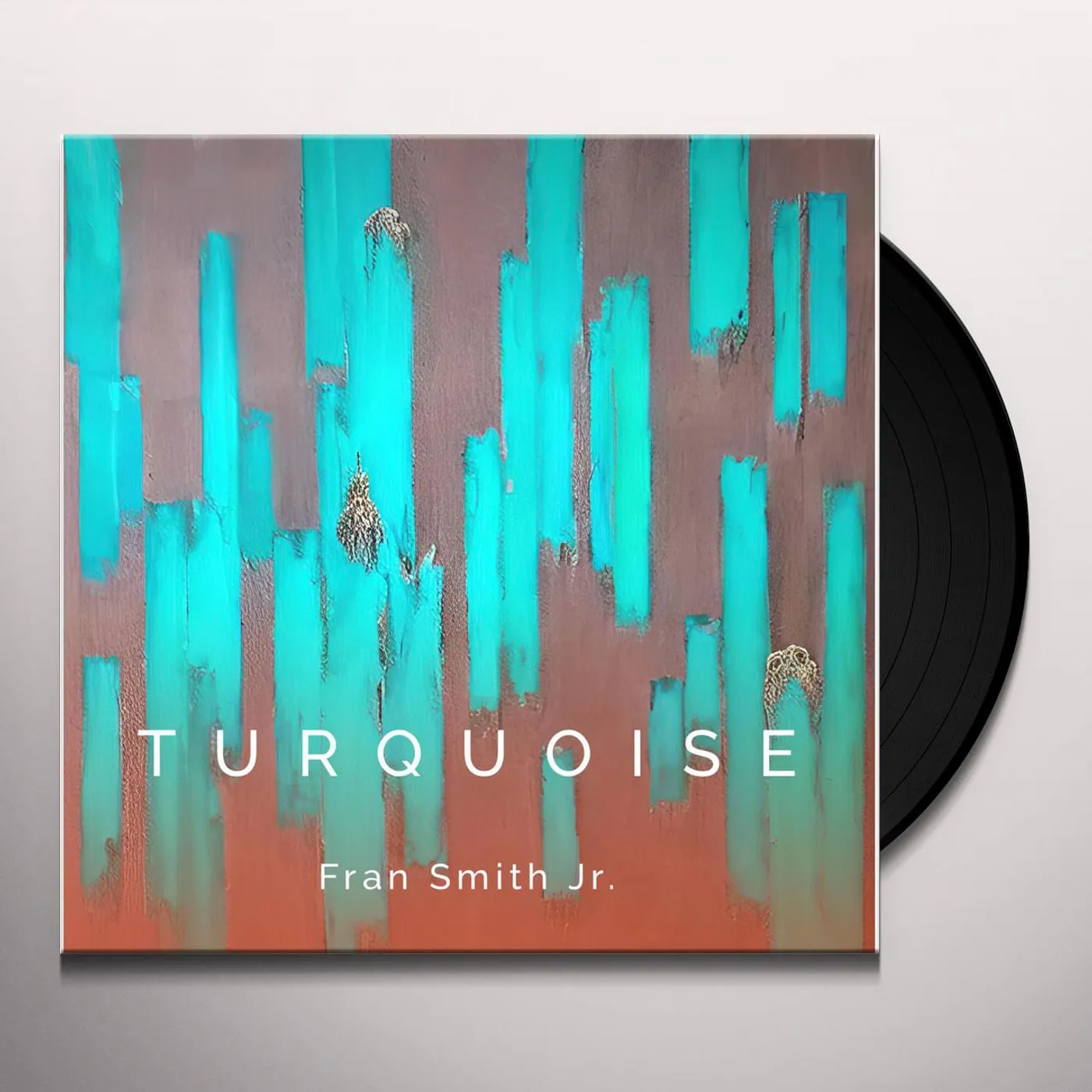 Fran Smith Jr Turquoise Vinyl Record