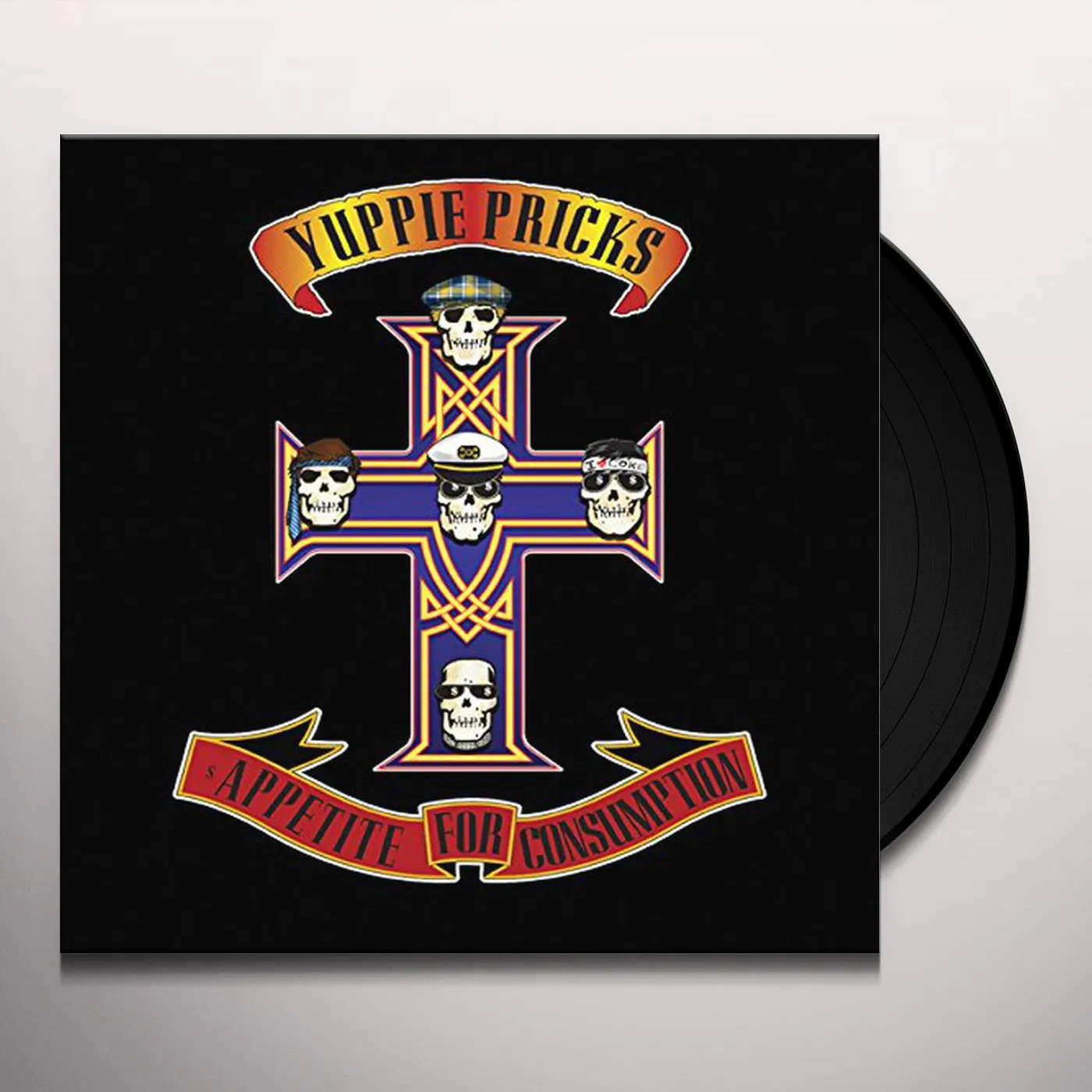 Yuppie Pricks Appetite For Consumption Vinyl Record